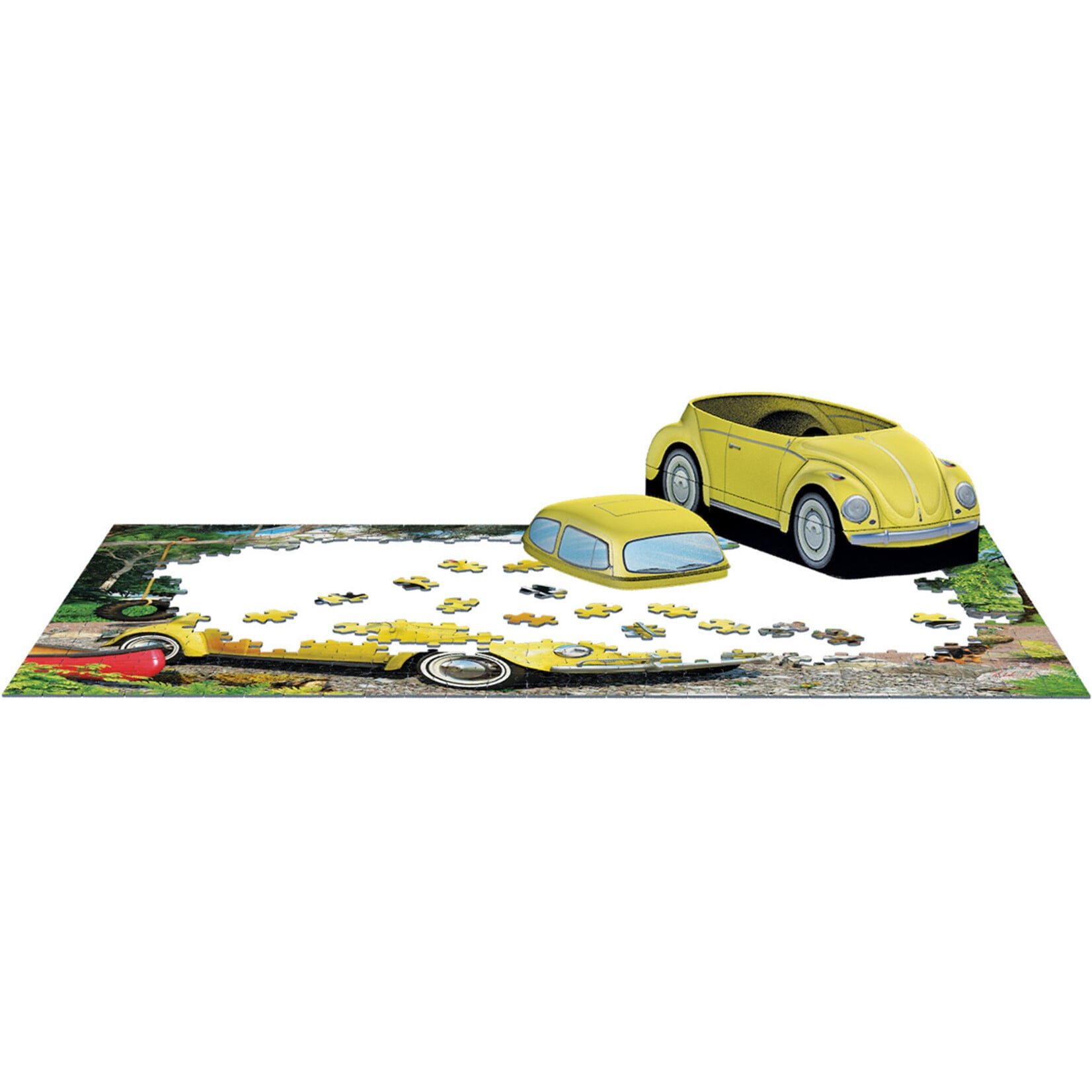 EuroGraphics Puzzles VW Beetle Camping Tin 550pc