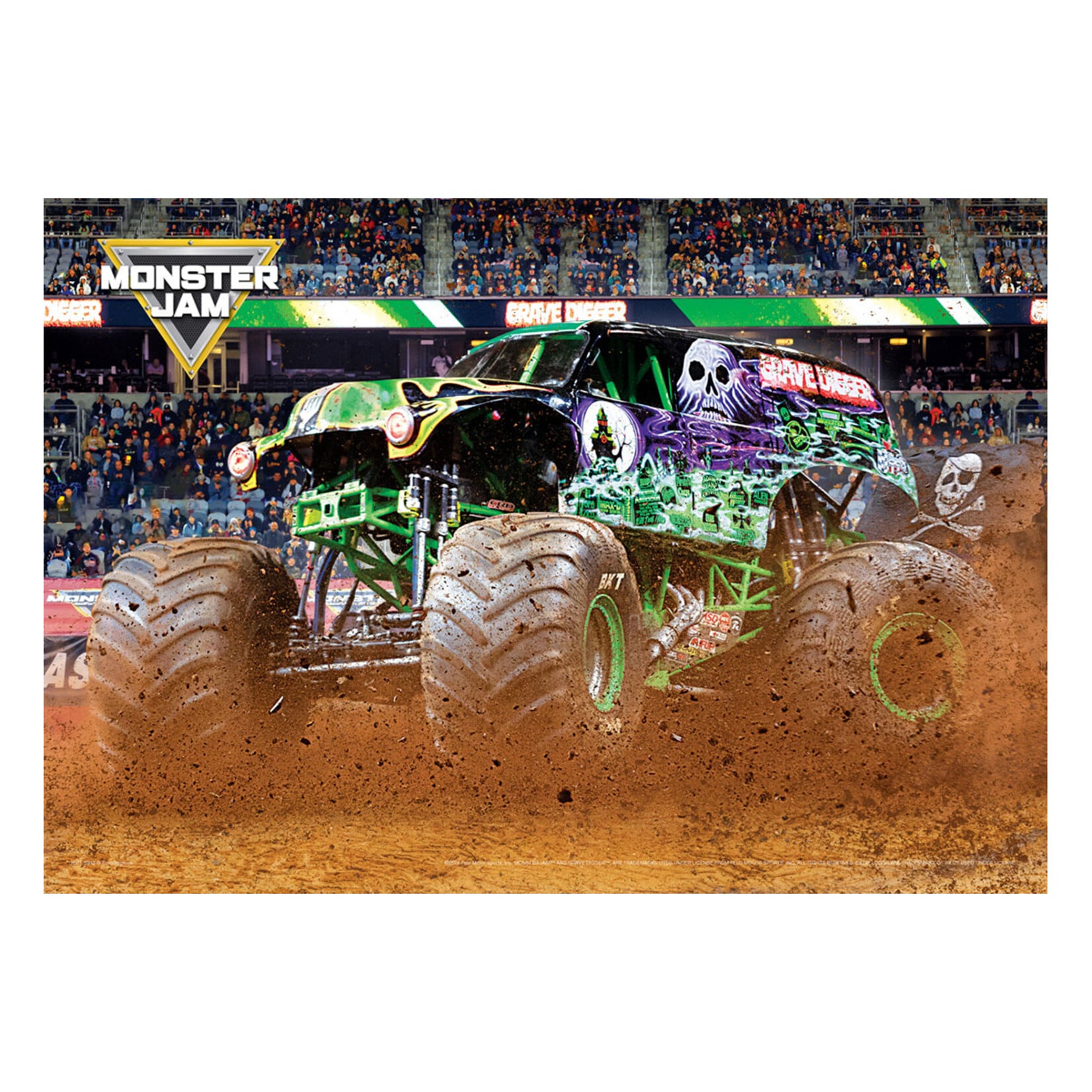 EuroGraphics Puzzles Monster Jam - Grave Digger Tin 550pc