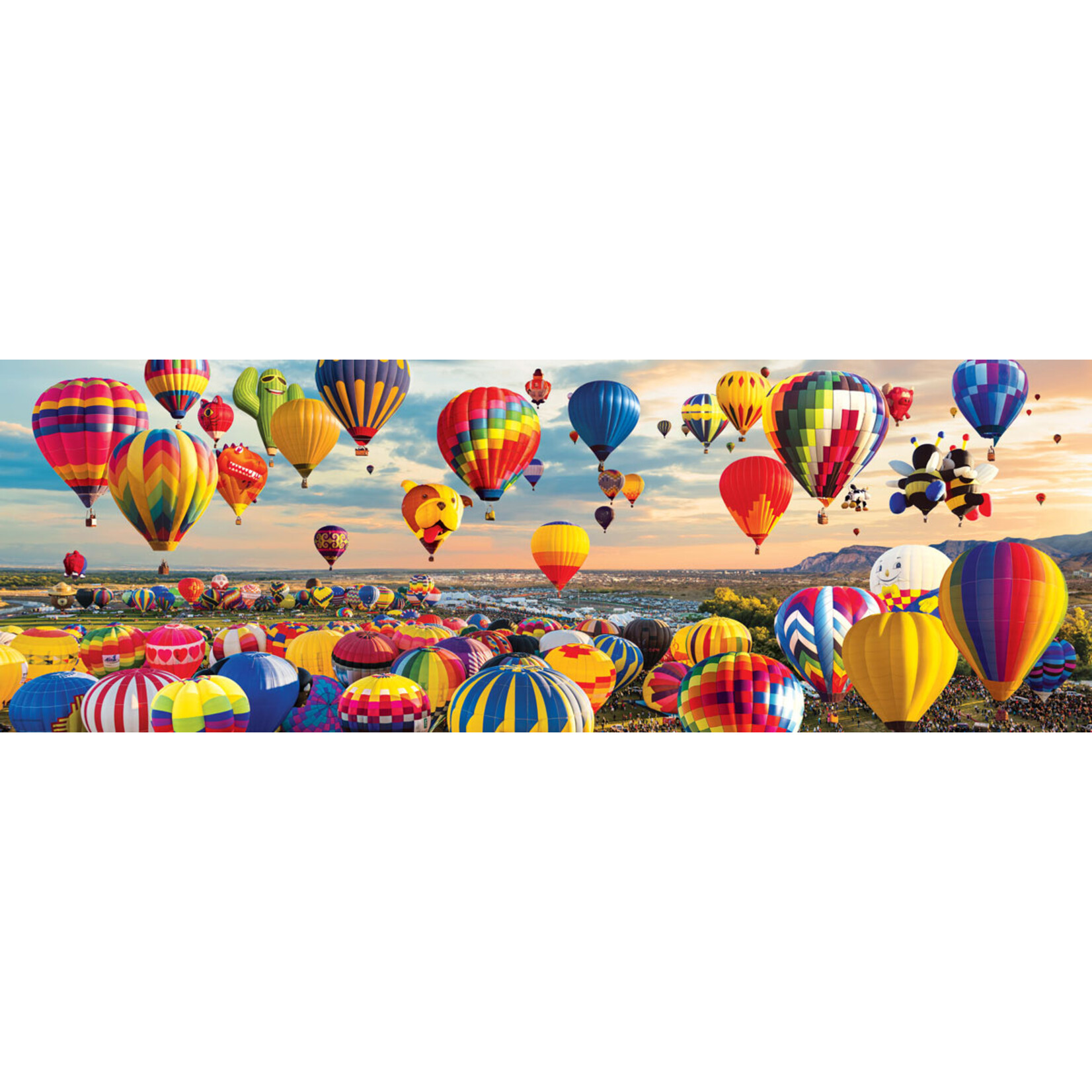 EuroGraphics Puzzles Balloon Lift Off Panoramic 1000 pc