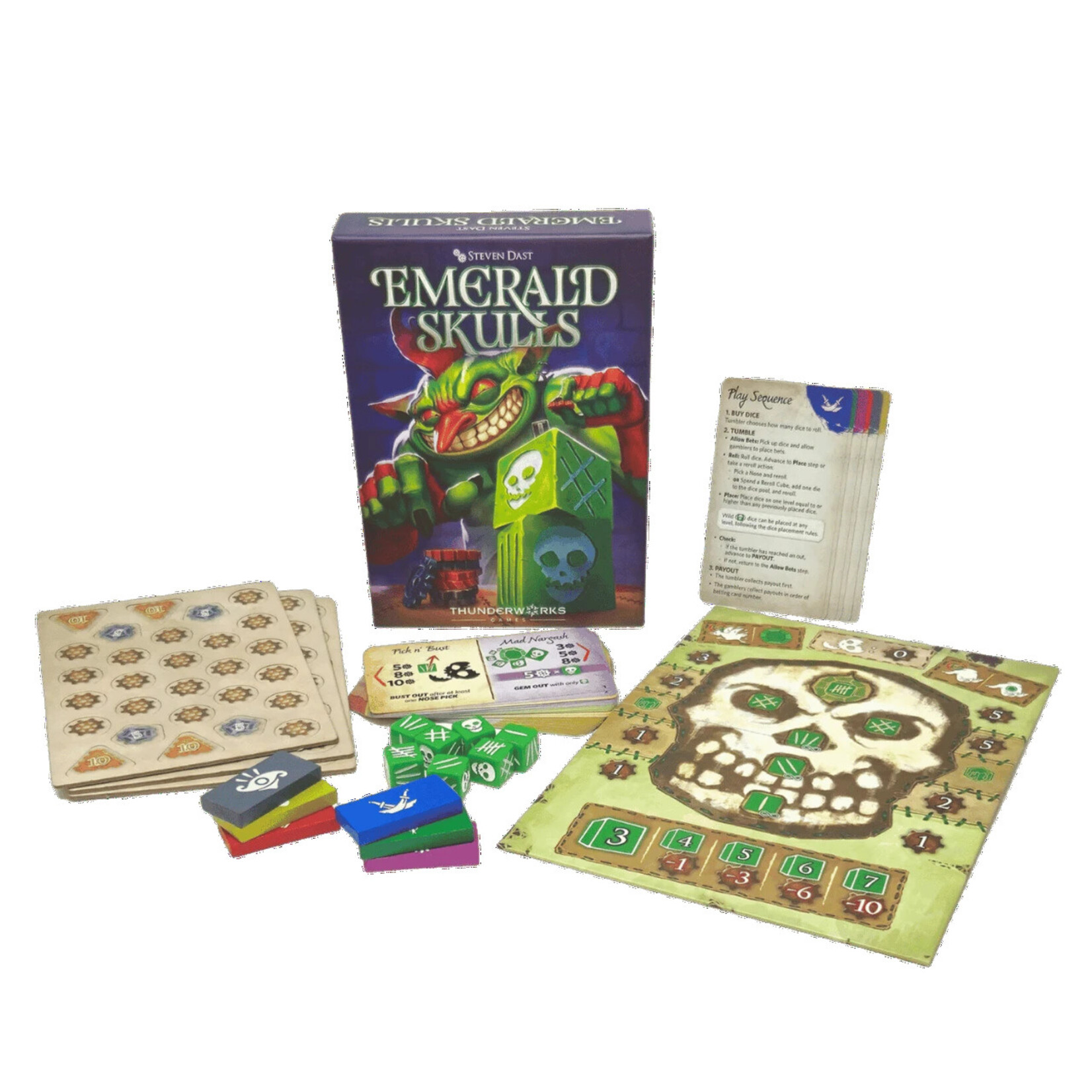 Thunderworks Games Emerald Skulls