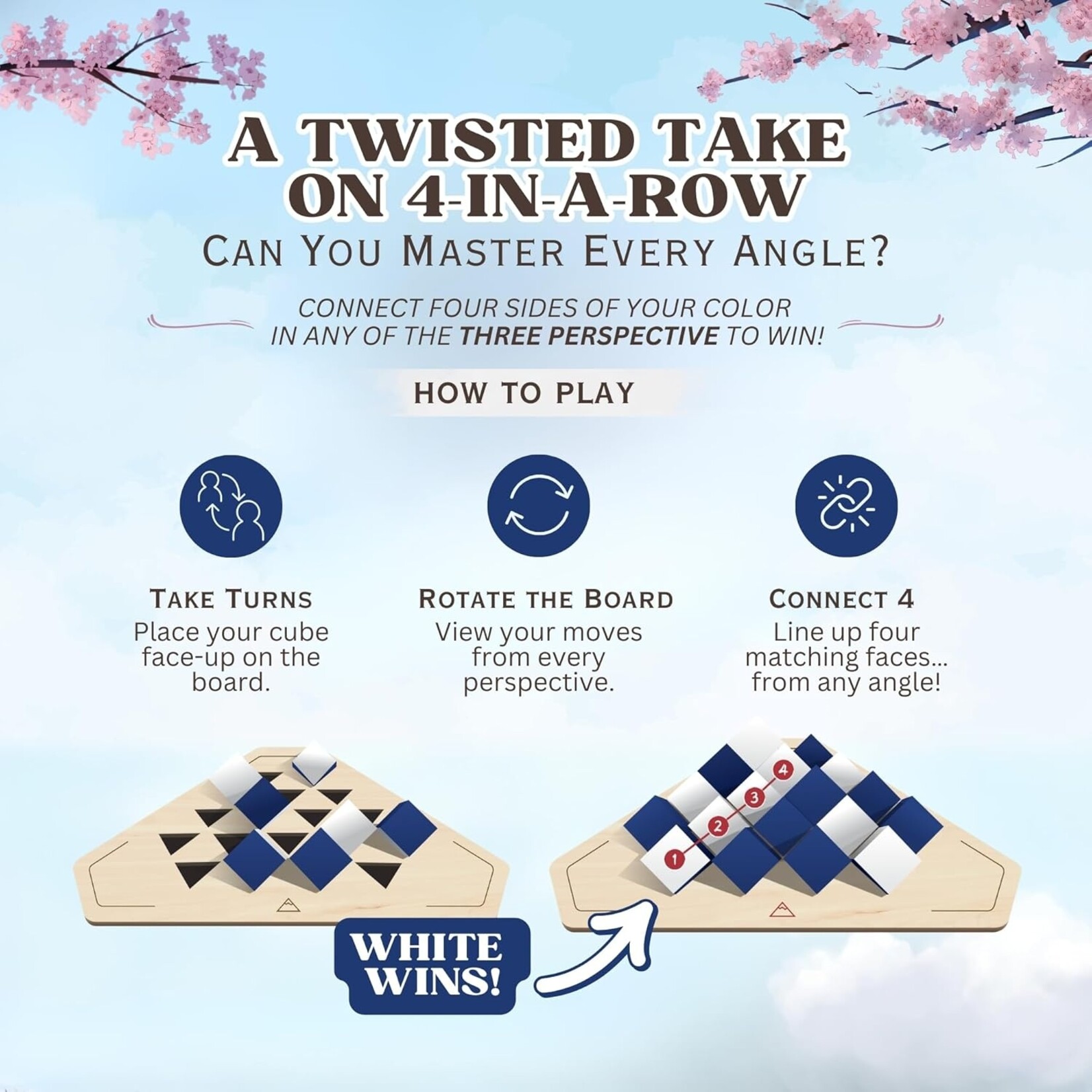Very Special Games Yamma: Spinning 4-in-a-Row Game in 3D