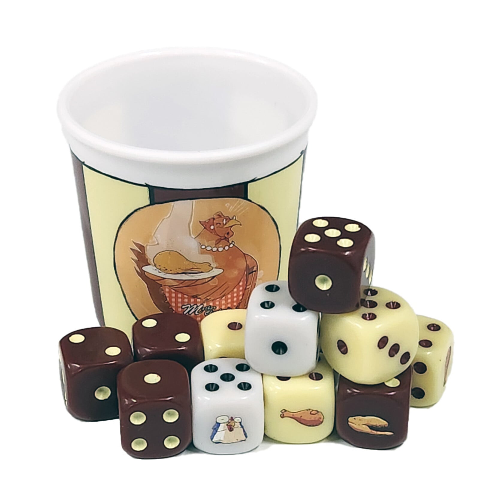 Imagining Games LLC CHEW: Mother Cluckin' Bucket of Chicken Dice
