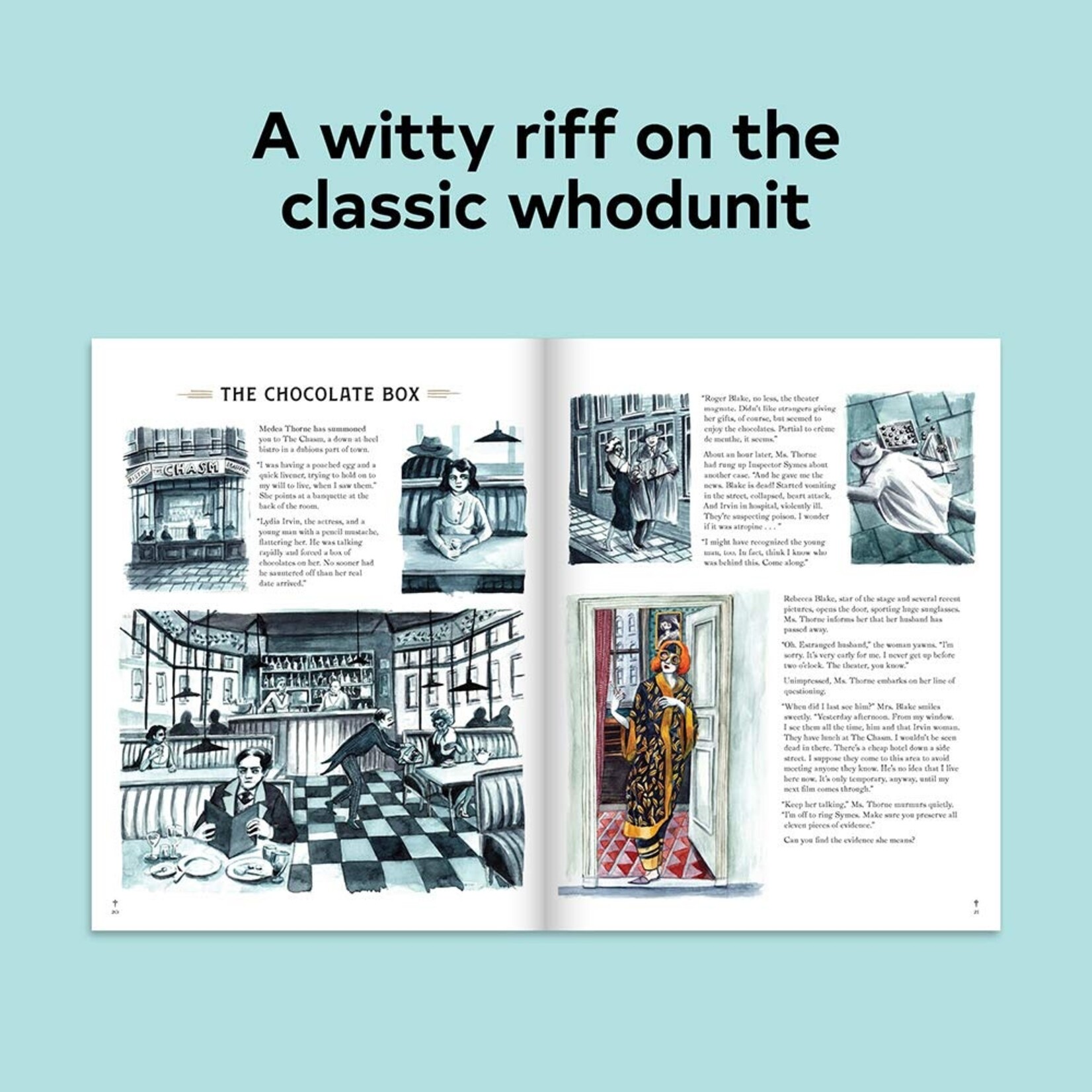 Chronicle Books Murder Most Puzzling