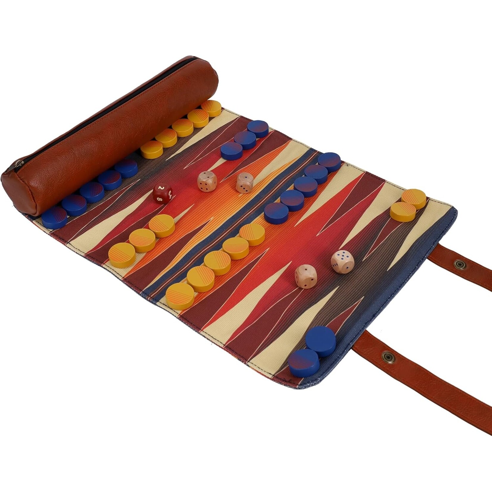 Chronicle Books Pendleton Serape Pattern Backgammon