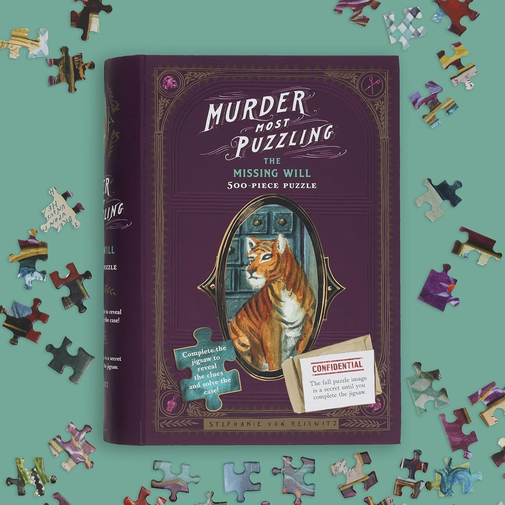 Chronicle Books Murder Most Puzzling: the Missing Will 500pc
