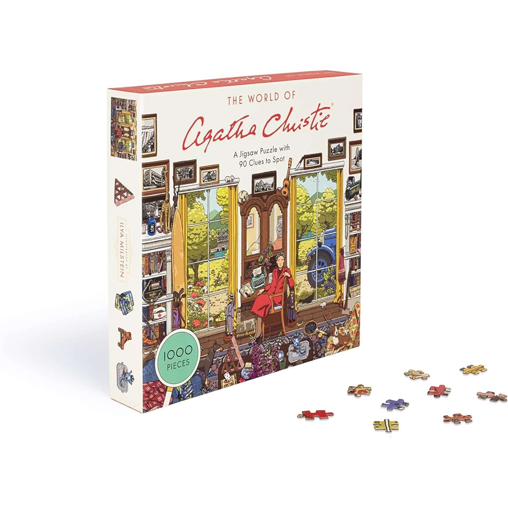 Chronicle Books The World of Agatha Christie Puzzle 1000pc