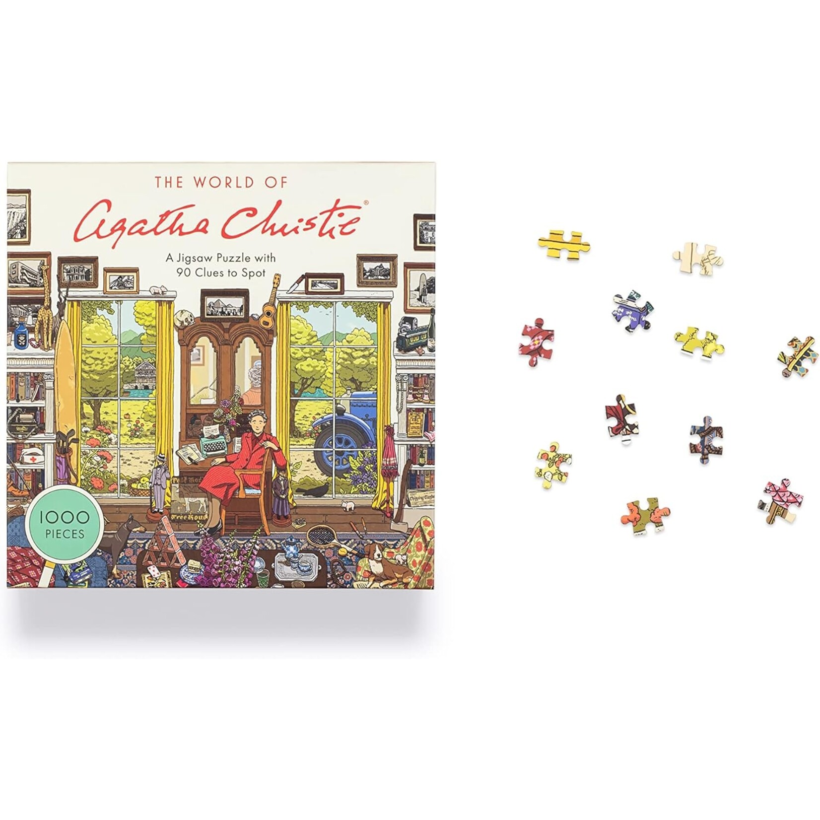 Chronicle Books The World of Agatha Christie Puzzle 1000pc