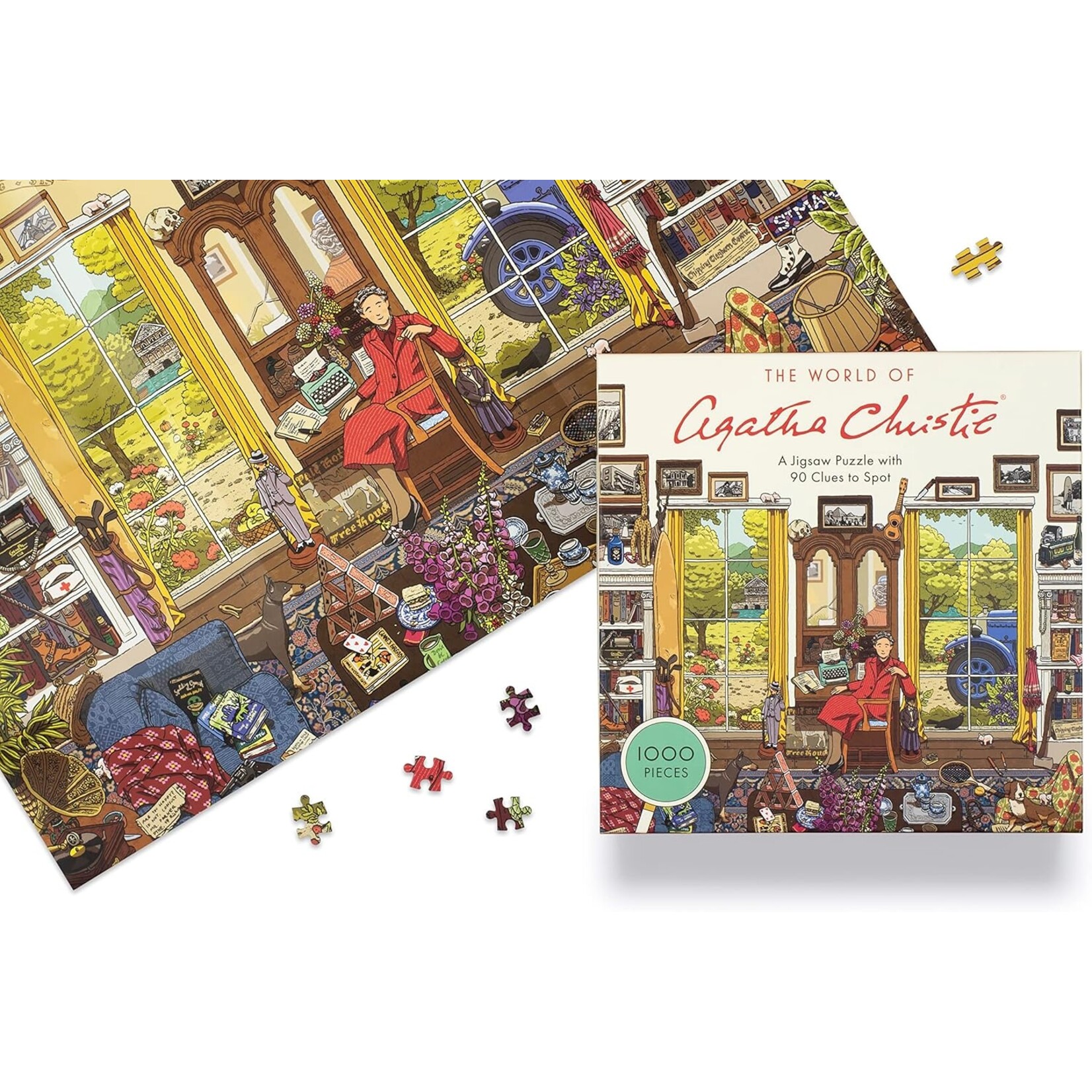 Chronicle Books The World of Agatha Christie Puzzle 1000pc