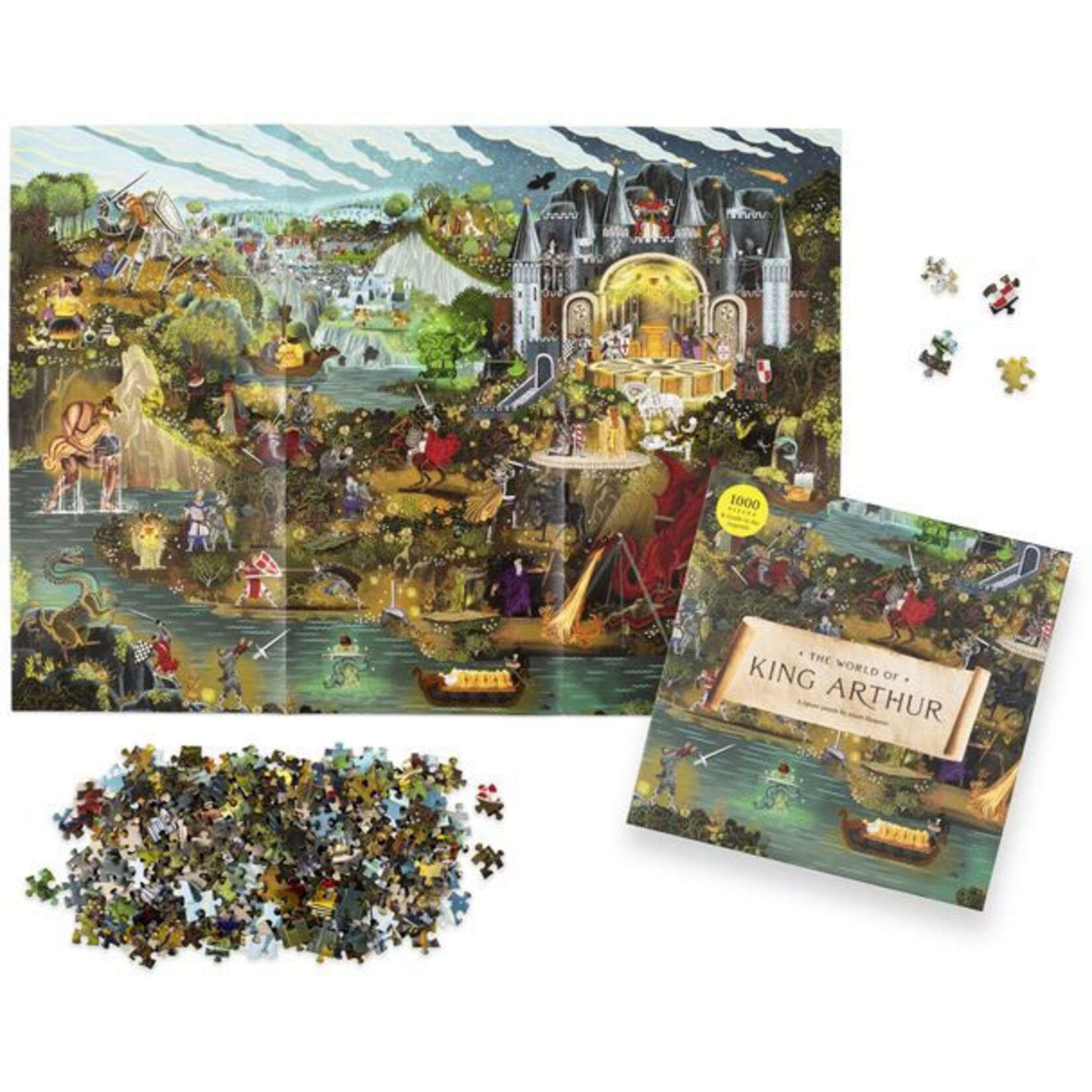 Chronicle Books The World of King Arthur Puzzle 1000pc