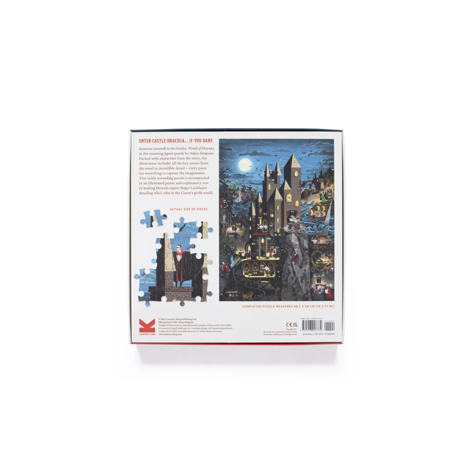 Chronicle Books The World of Dracula Puzzle 1000pc