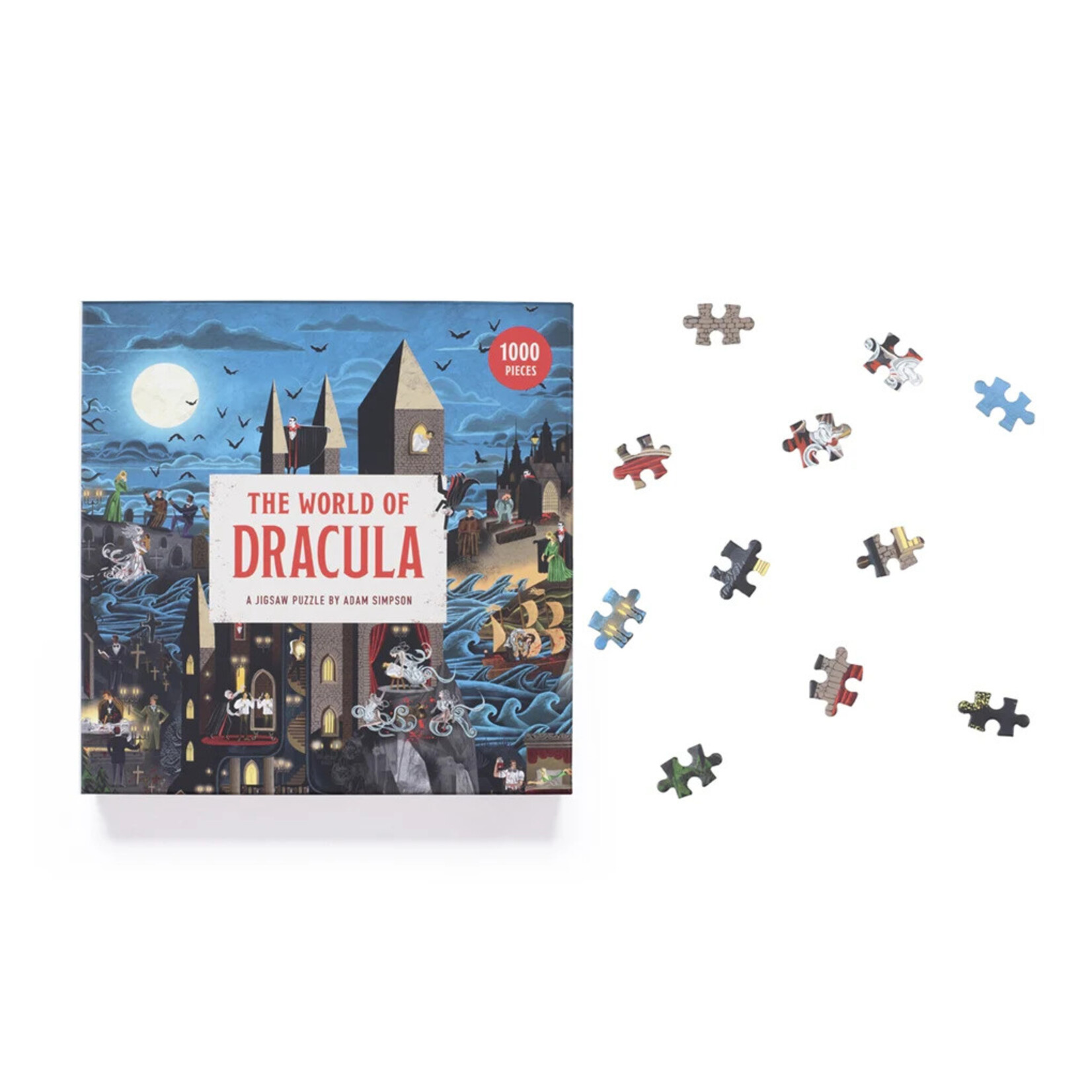 Chronicle Books The World of Dracula Puzzle 1000pc