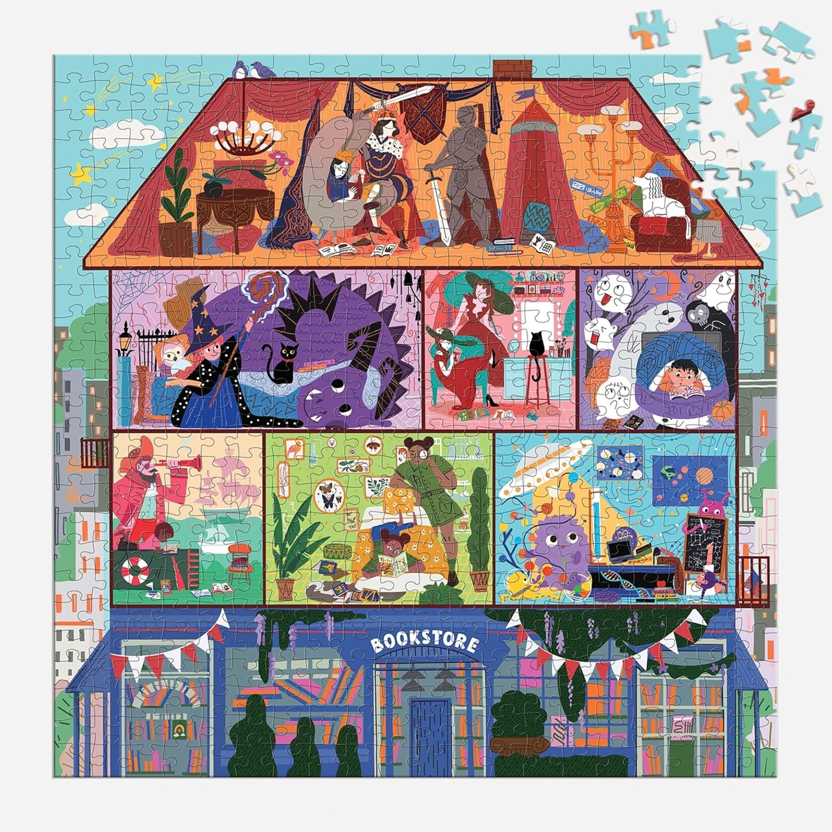 Chronicle Books The Magic of Stories Puzzle 500pc