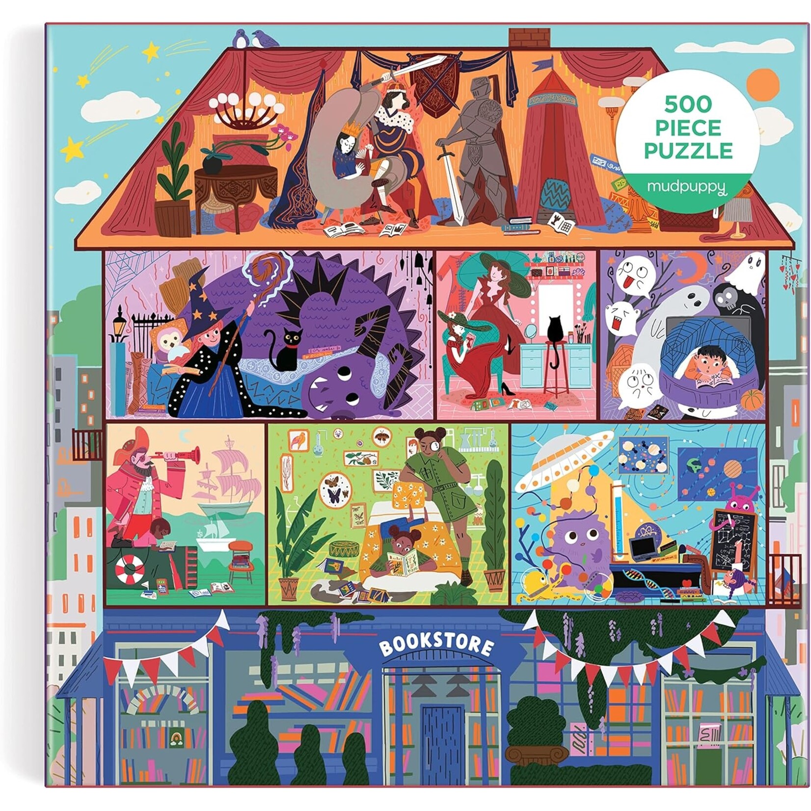 Chronicle Books The Magic of Stories Puzzle 500pc