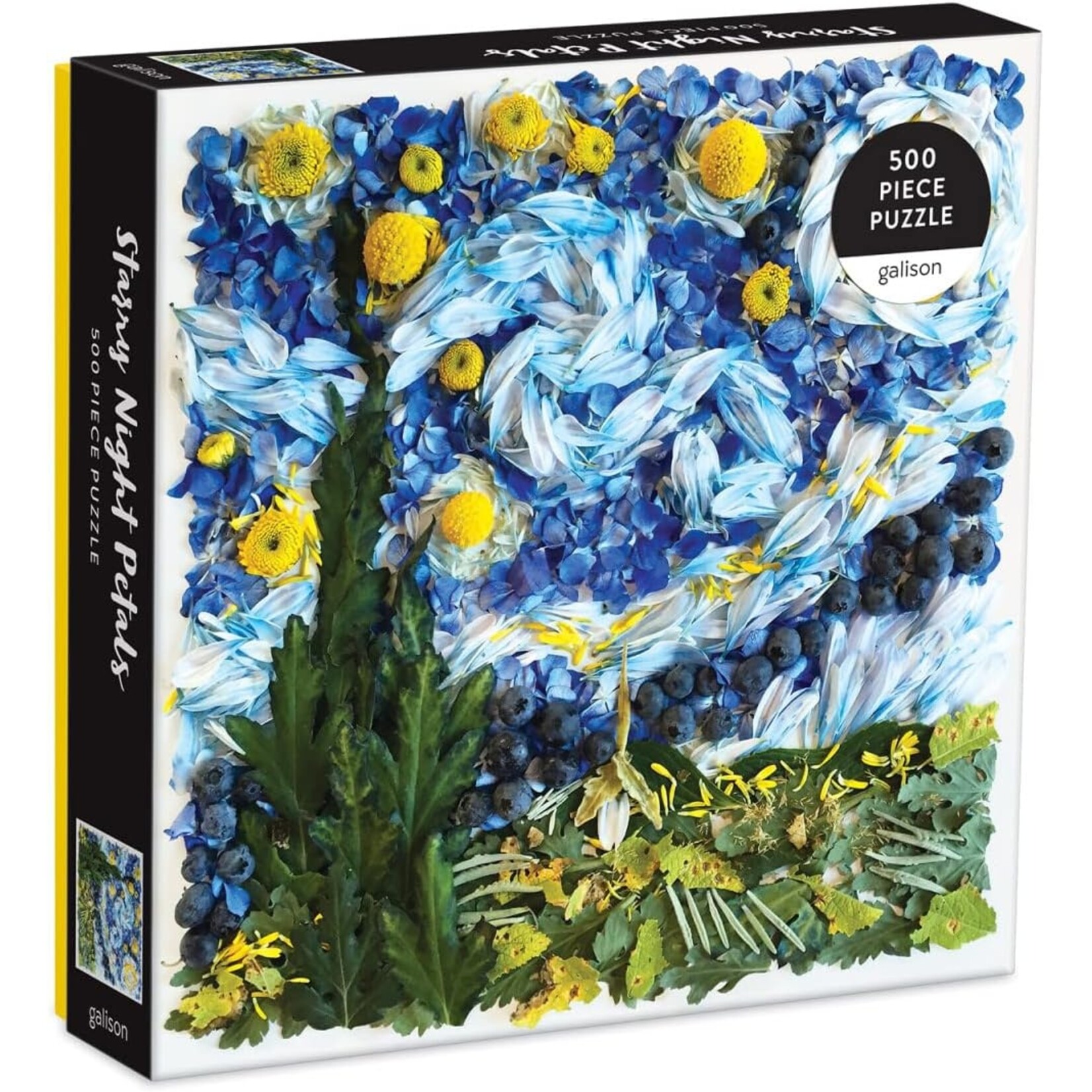 Chronicle Books Starry Night Petals Puzzle 500pc