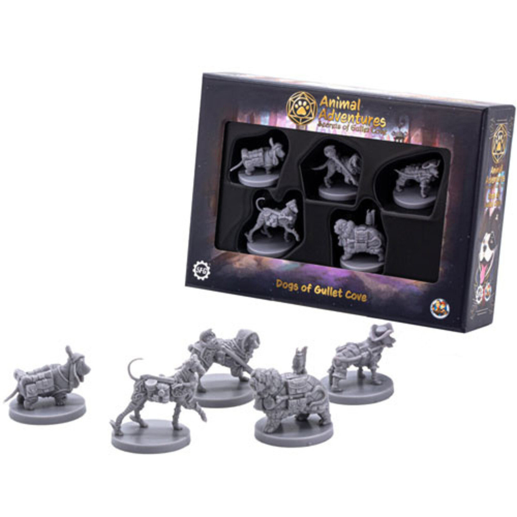 Steamforged Games, Ltd. Animal Adventures: Secrets of Gullet Cove: Dogs of Gullet Cove
