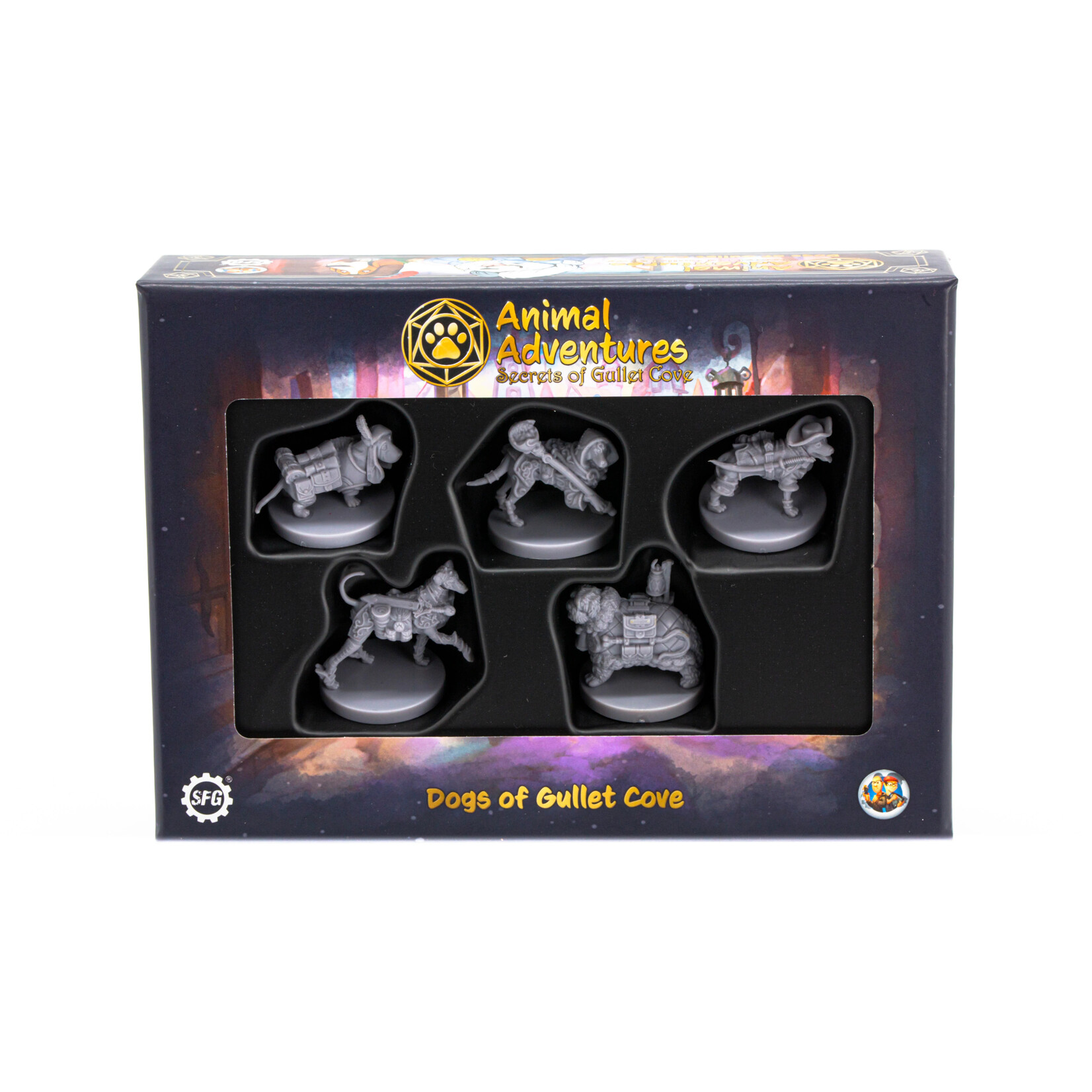 Steamforged Games, Ltd. Animal Adventures: Secrets of Gullet Cove: Dogs of Gullet Cove