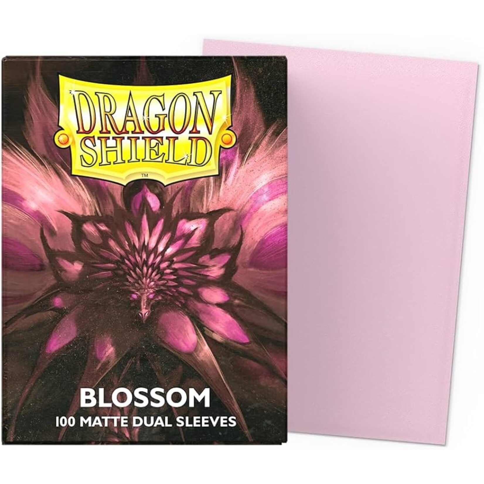 ARCANE TINMEN Dragon Shields: (100) Matte Dual - Blossom