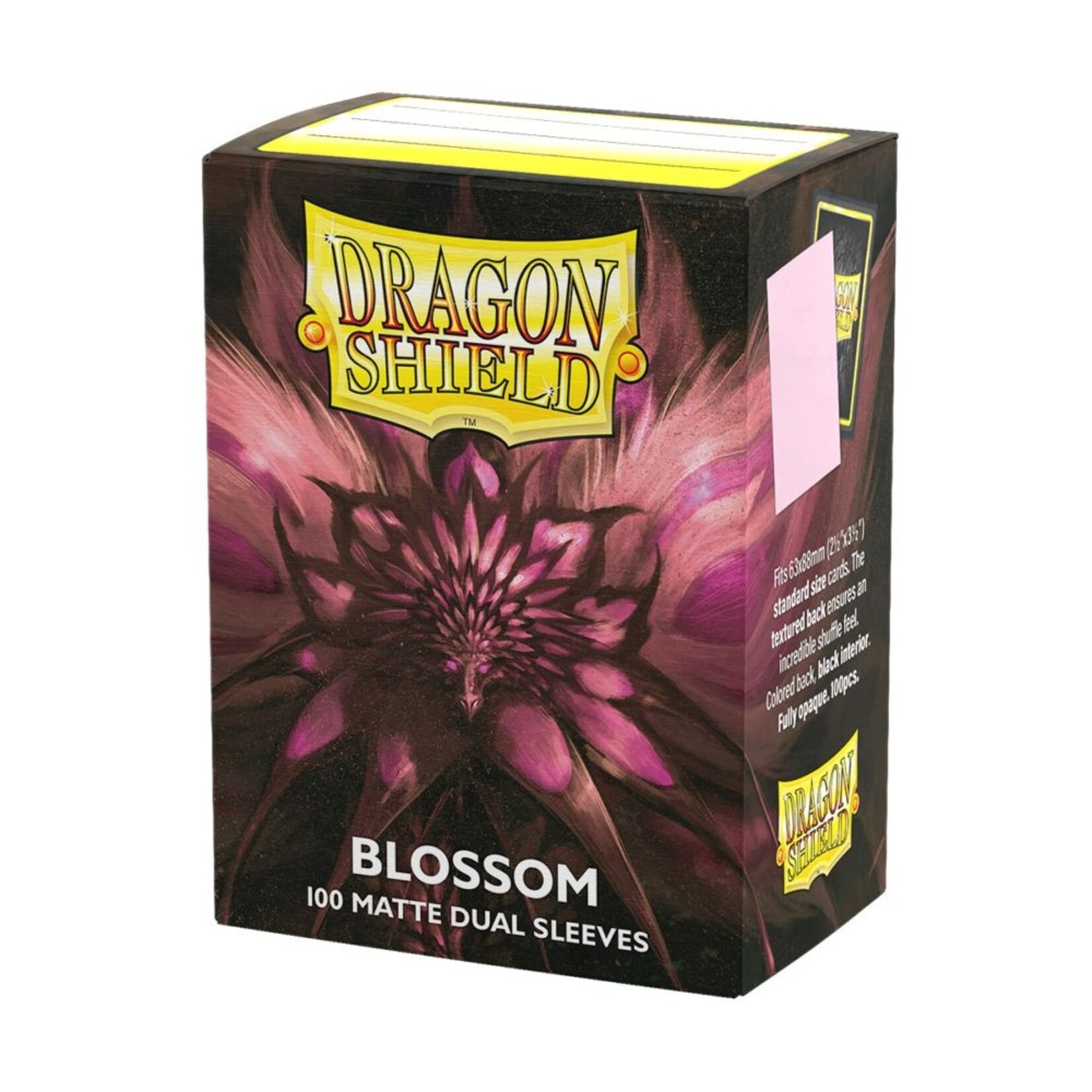 ARCANE TINMEN Dragon Shields: (100) Matte Dual - Blossom