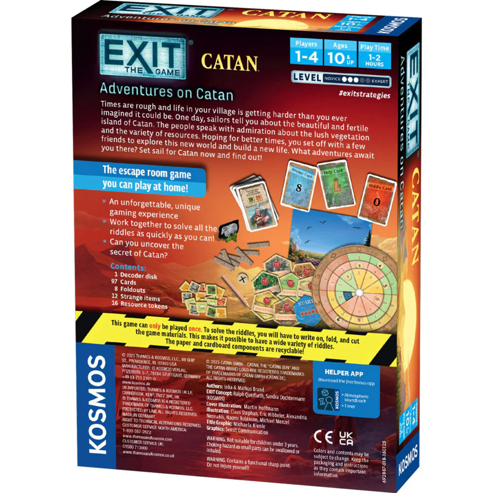 Thames & Kosmos EXIT Adventures on Catan