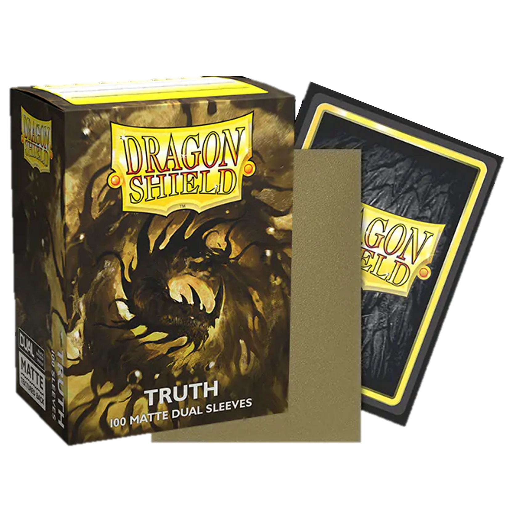 ARCANE TINMEN Dragon Shield: (100) Matte Dual Truth