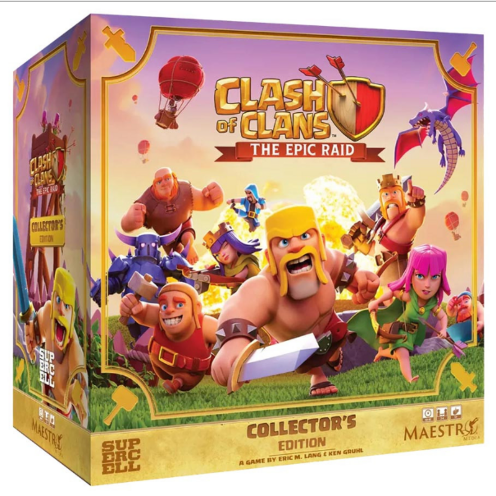 Maestro Media Clash of Clans: The Epic Raid: Collector's Edition