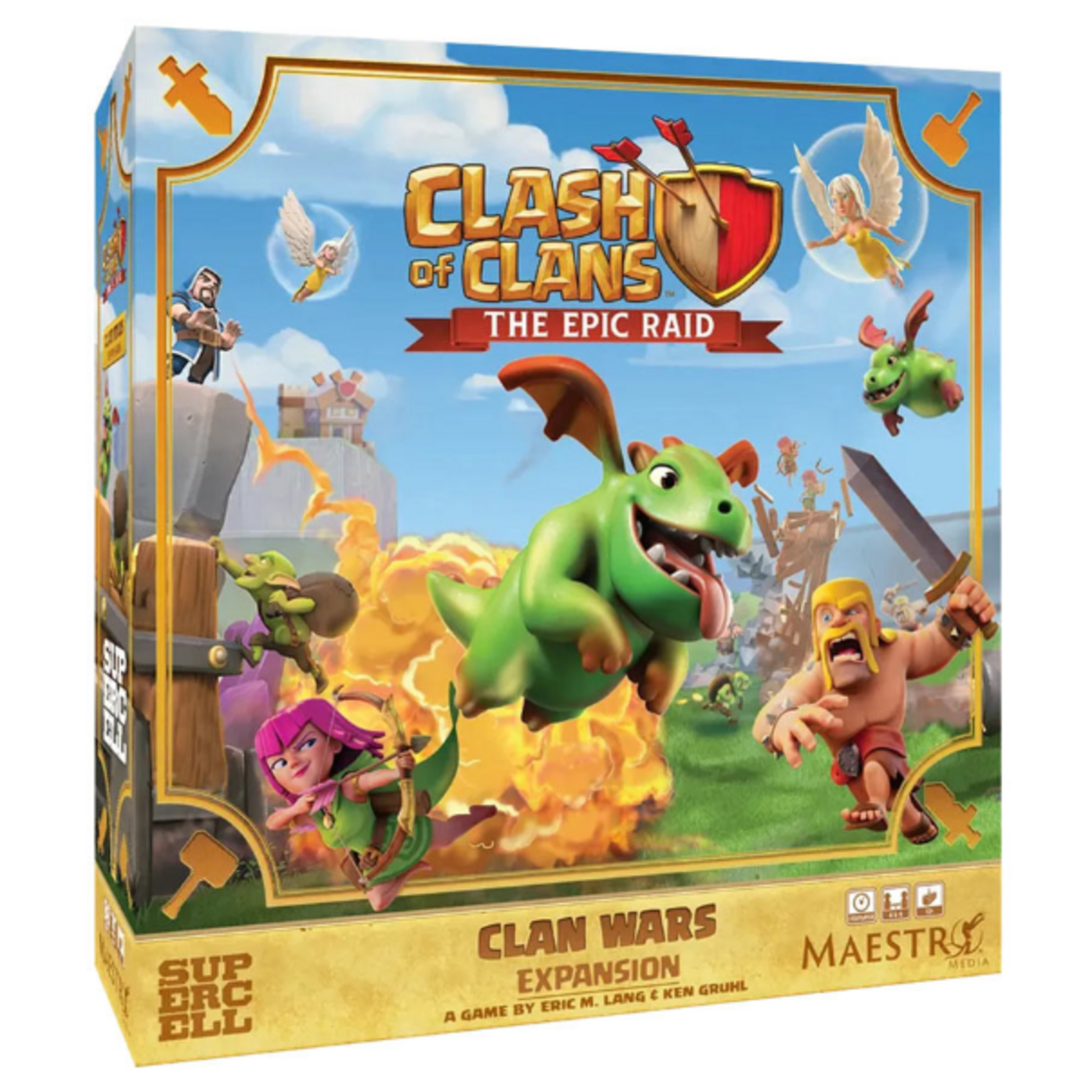Maestro Media Clash of Clans: The Epic Raid: Clan Wars Expansion