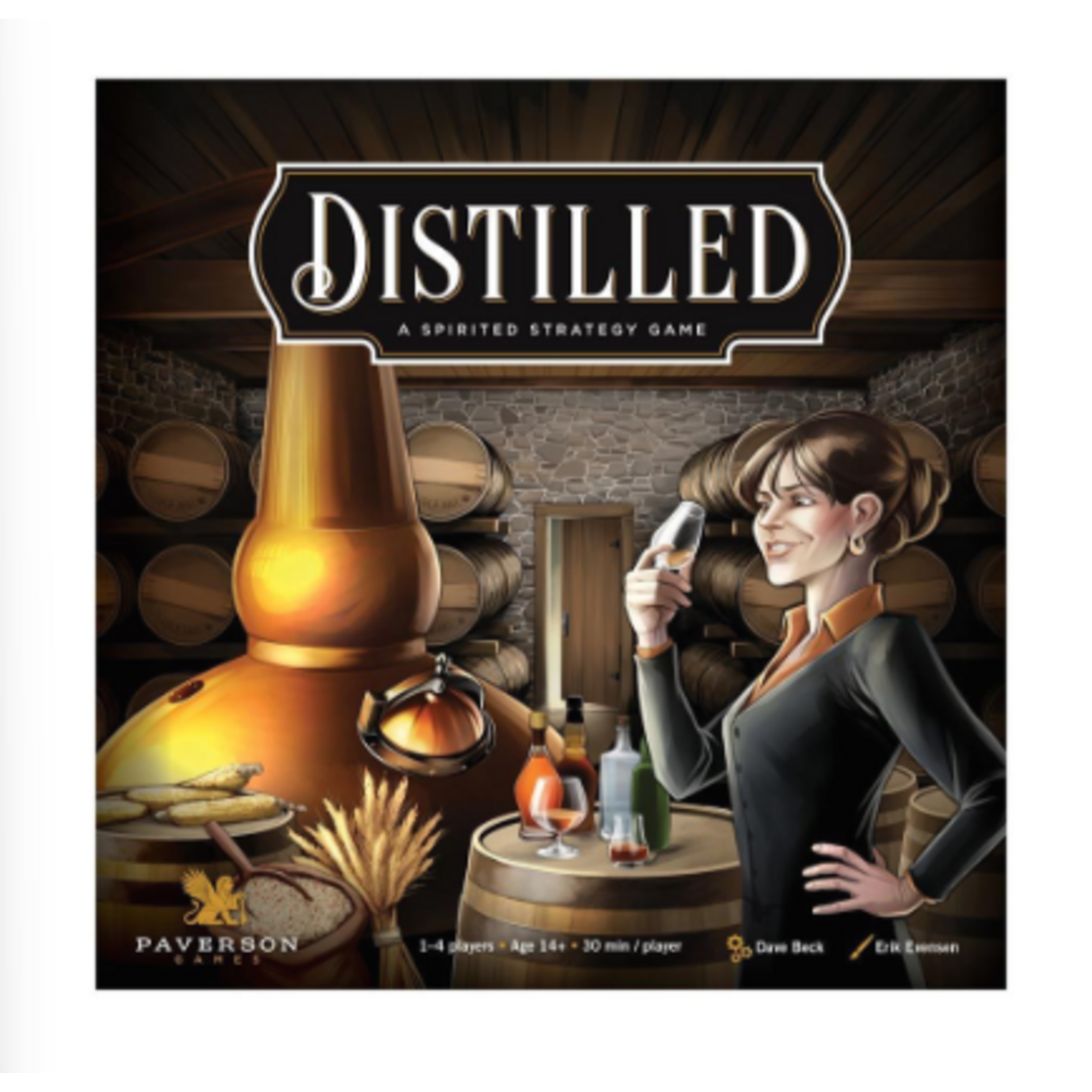 Paverson Games Distilled: A Spirited Strategy Game