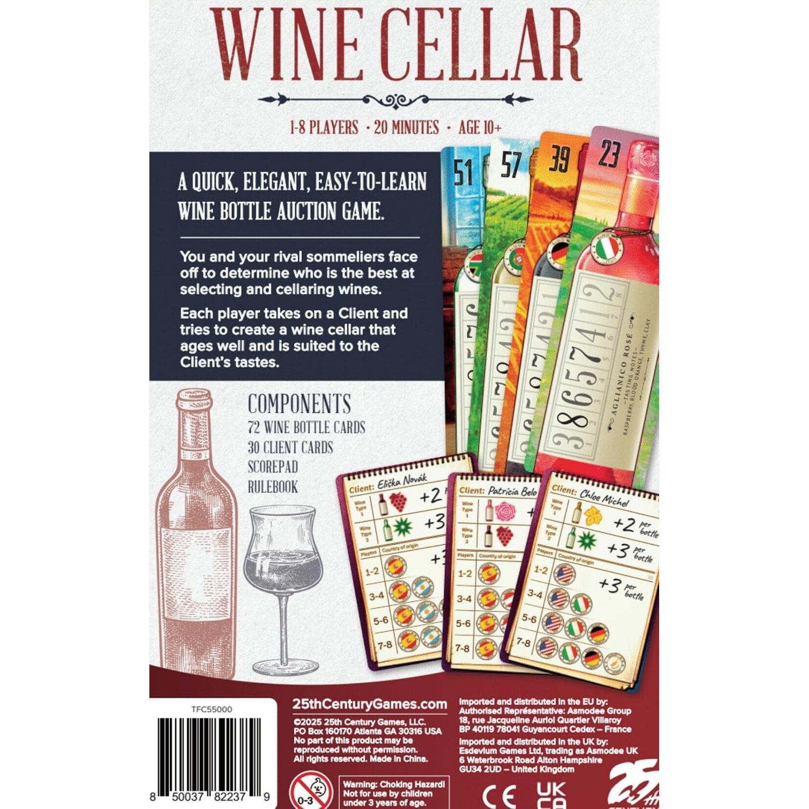 25th Century Games Wine Cellar