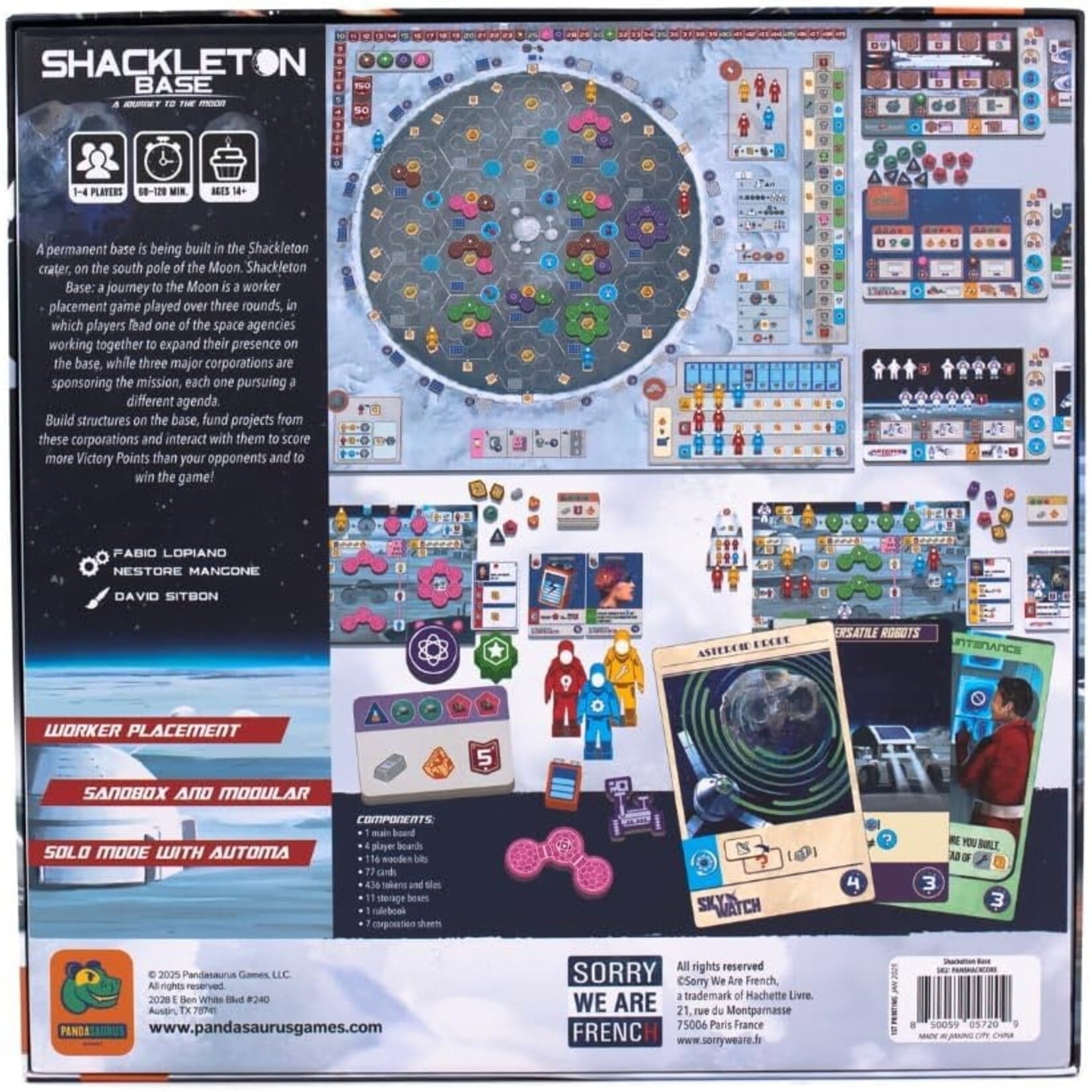 Pandasaurus Games Shackleton Base