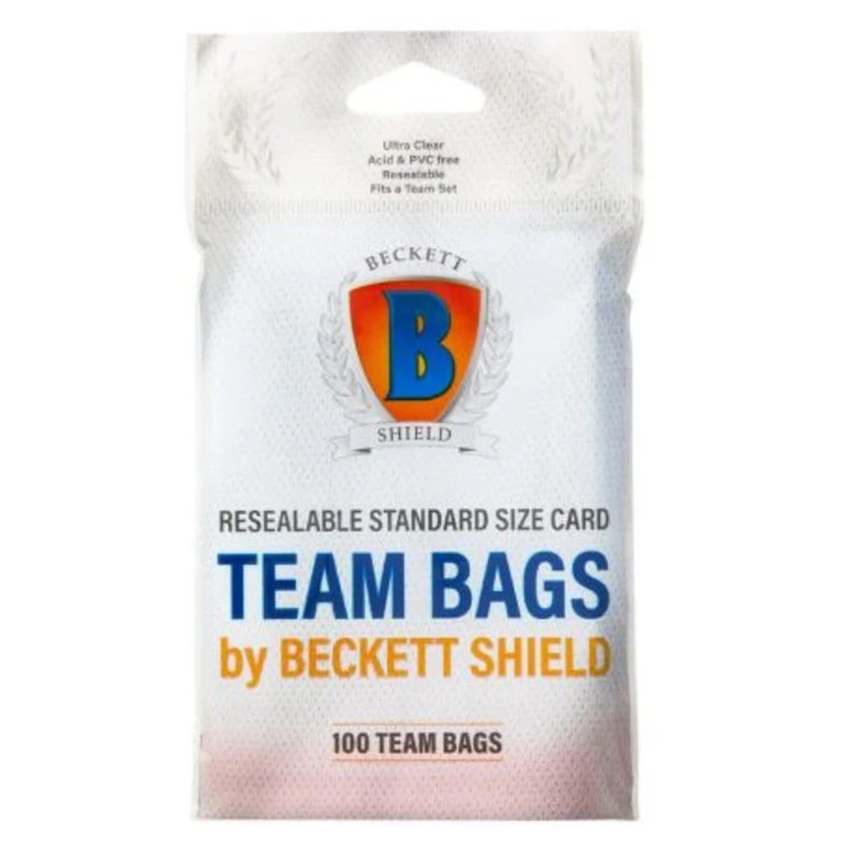 ARCANE TINMEN Beckett Shield: Team Bags Resealable (100)