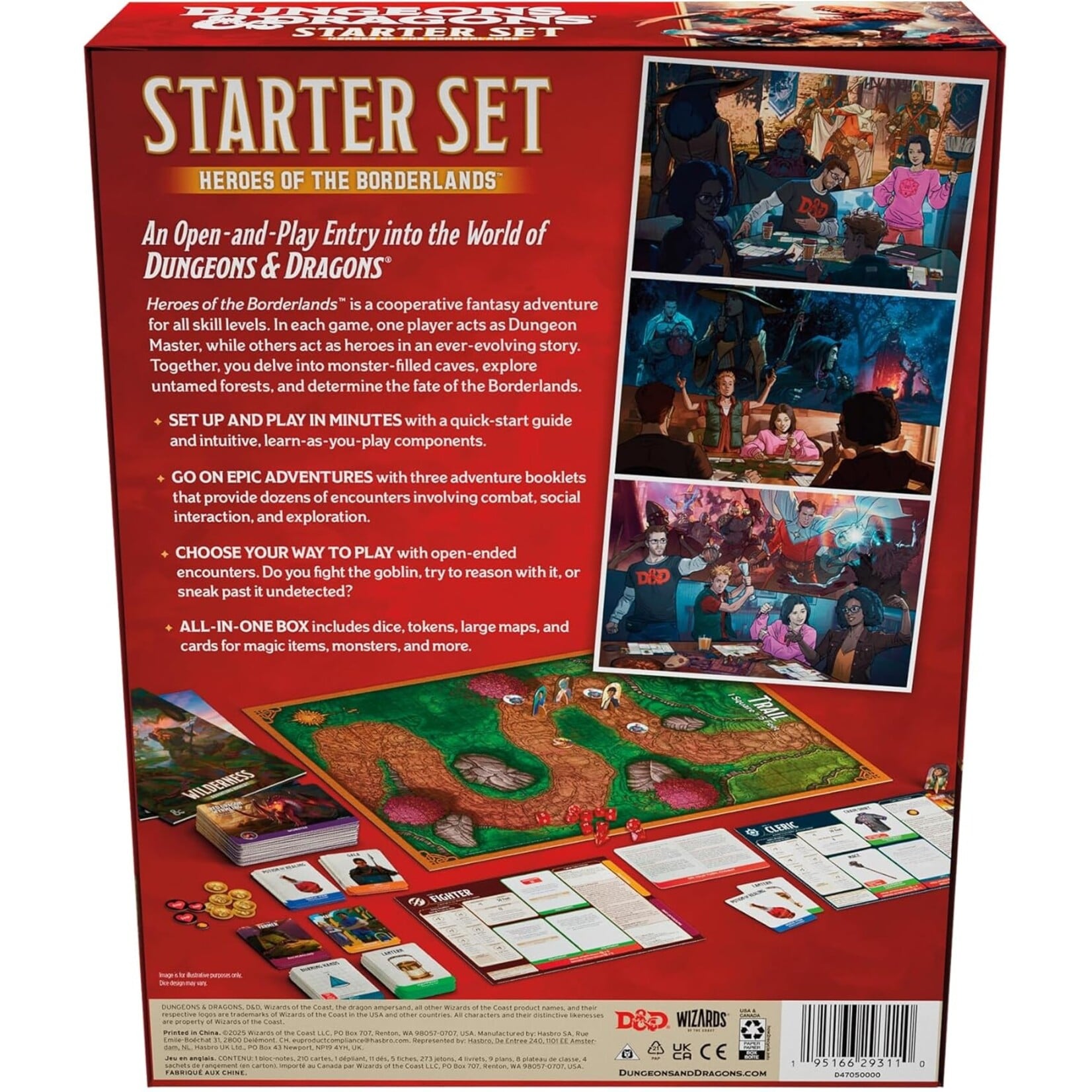 Wizards of the Coast D&D: Starter Set - Heroes of the Borderlands
