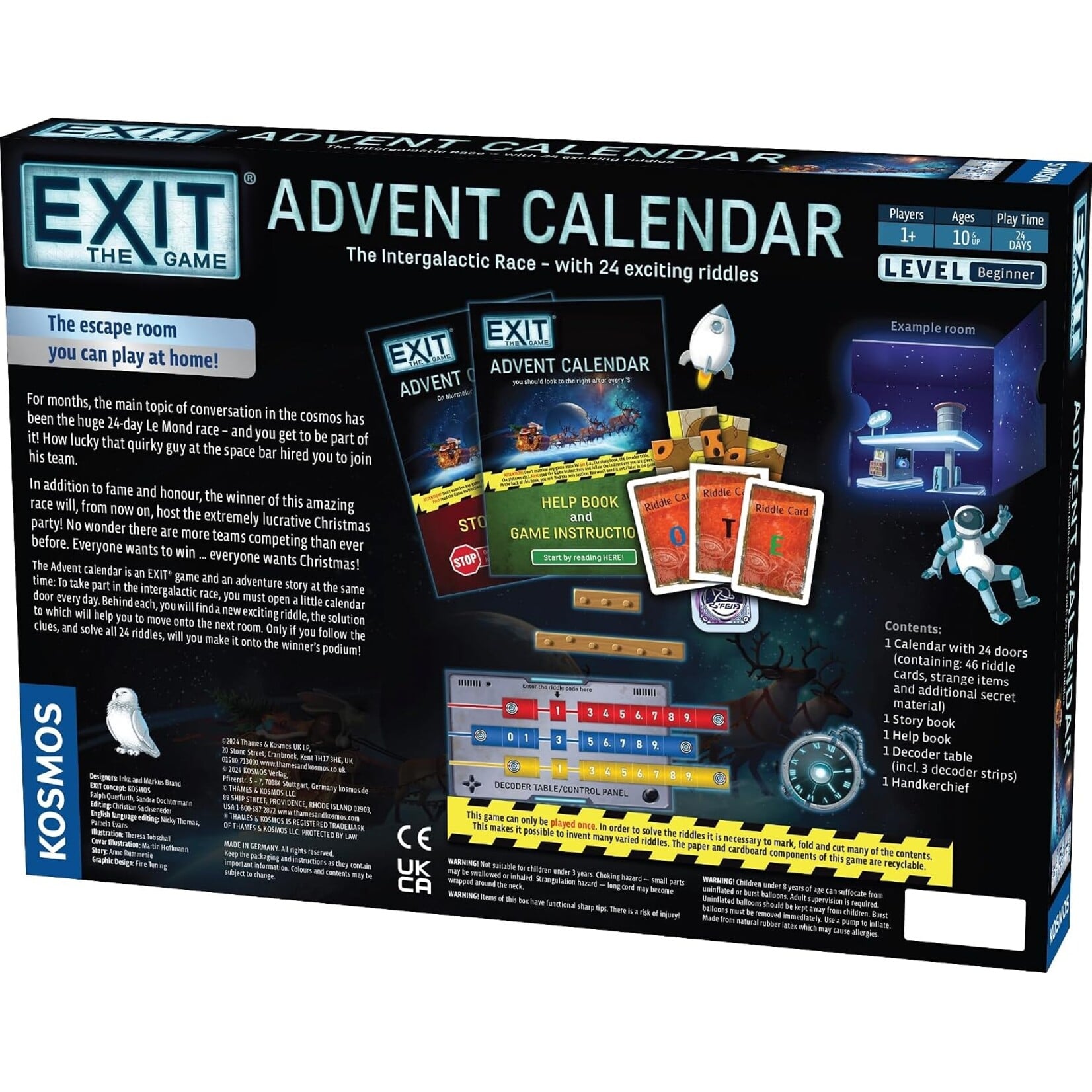 Thames & Kosmos EXIT: Advent Calendar: The Intergalactic Race