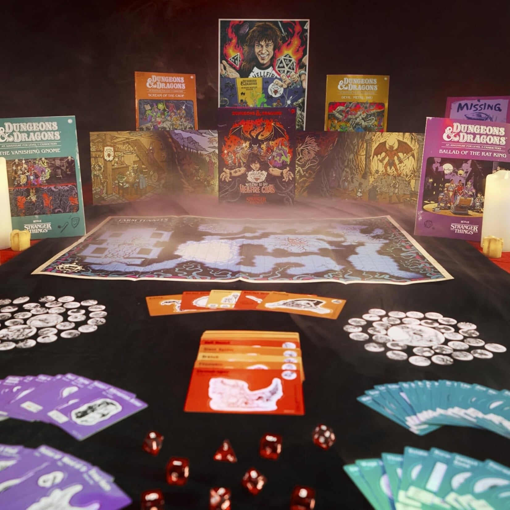 Wizards of the Coast D&D 5.5: Welcome to the Hellfire Club Box Set - Stranger Things