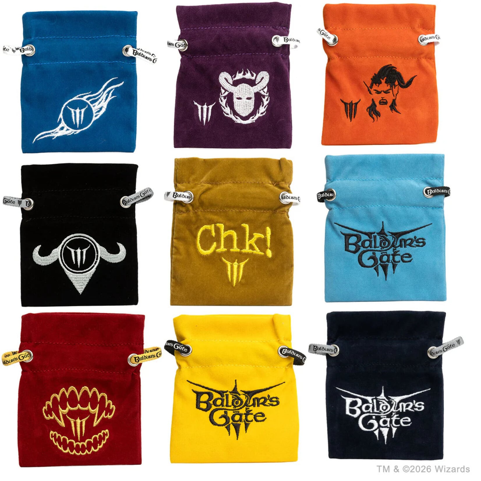 Sirius Dice D&D: Baldur's Gate 3 Treasure Pack