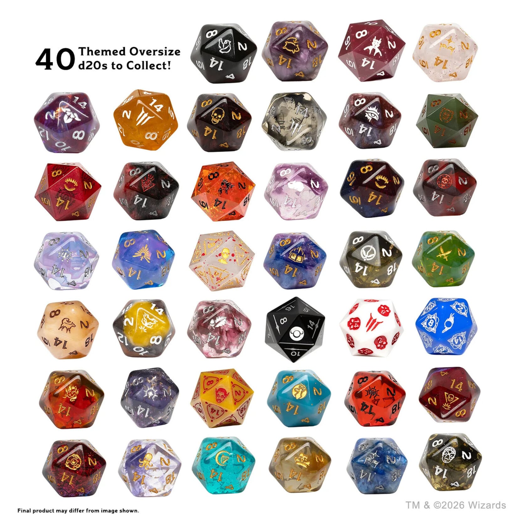 Sirius Dice D&D: Baldur's Gate 3 Treasure Pack