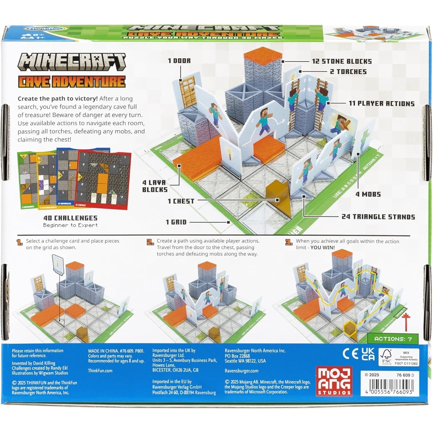 Ravensburger Minecraft Cave Adventure