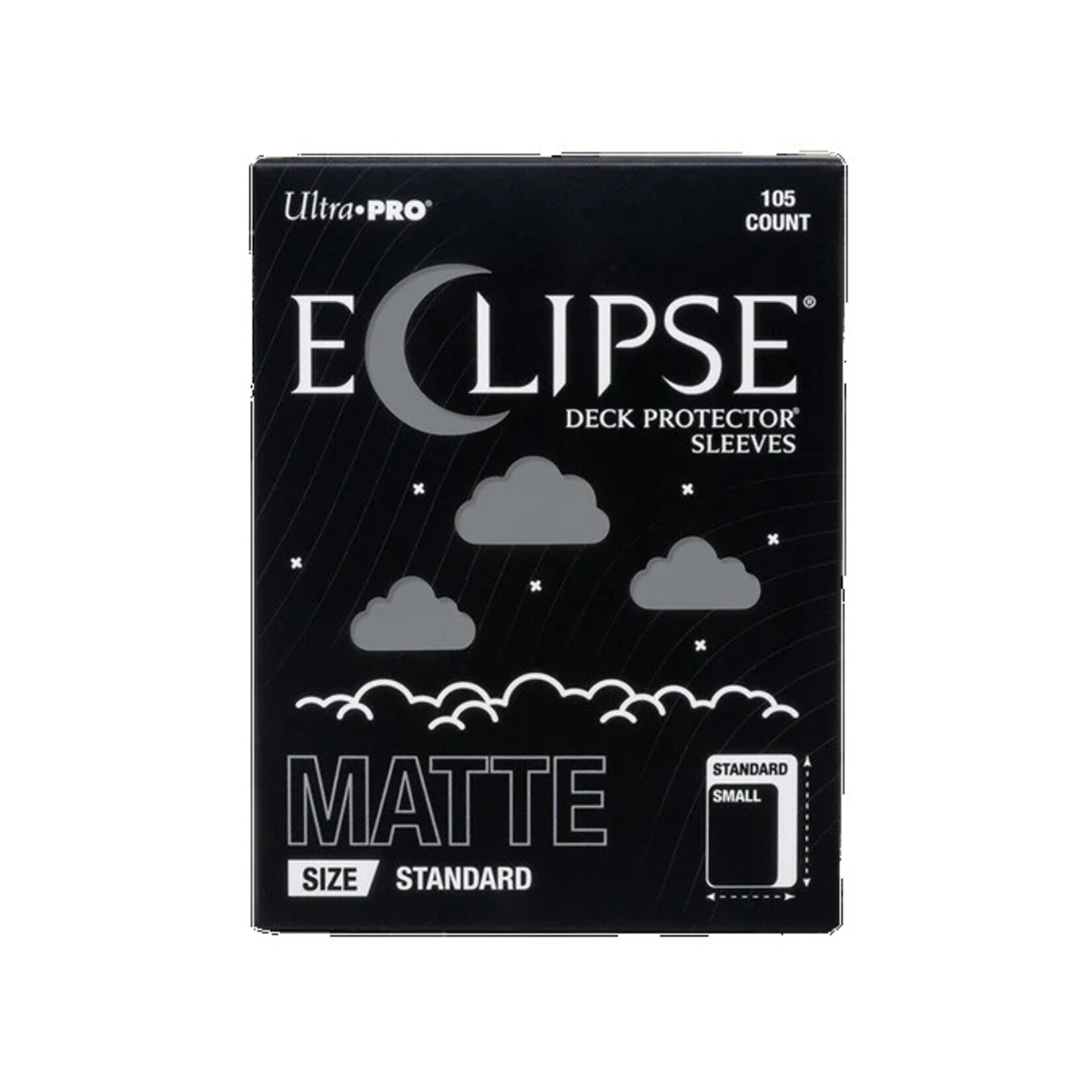 Ultra Pro Eclipse Matte Sleeves: Smoke Grey 105 count
