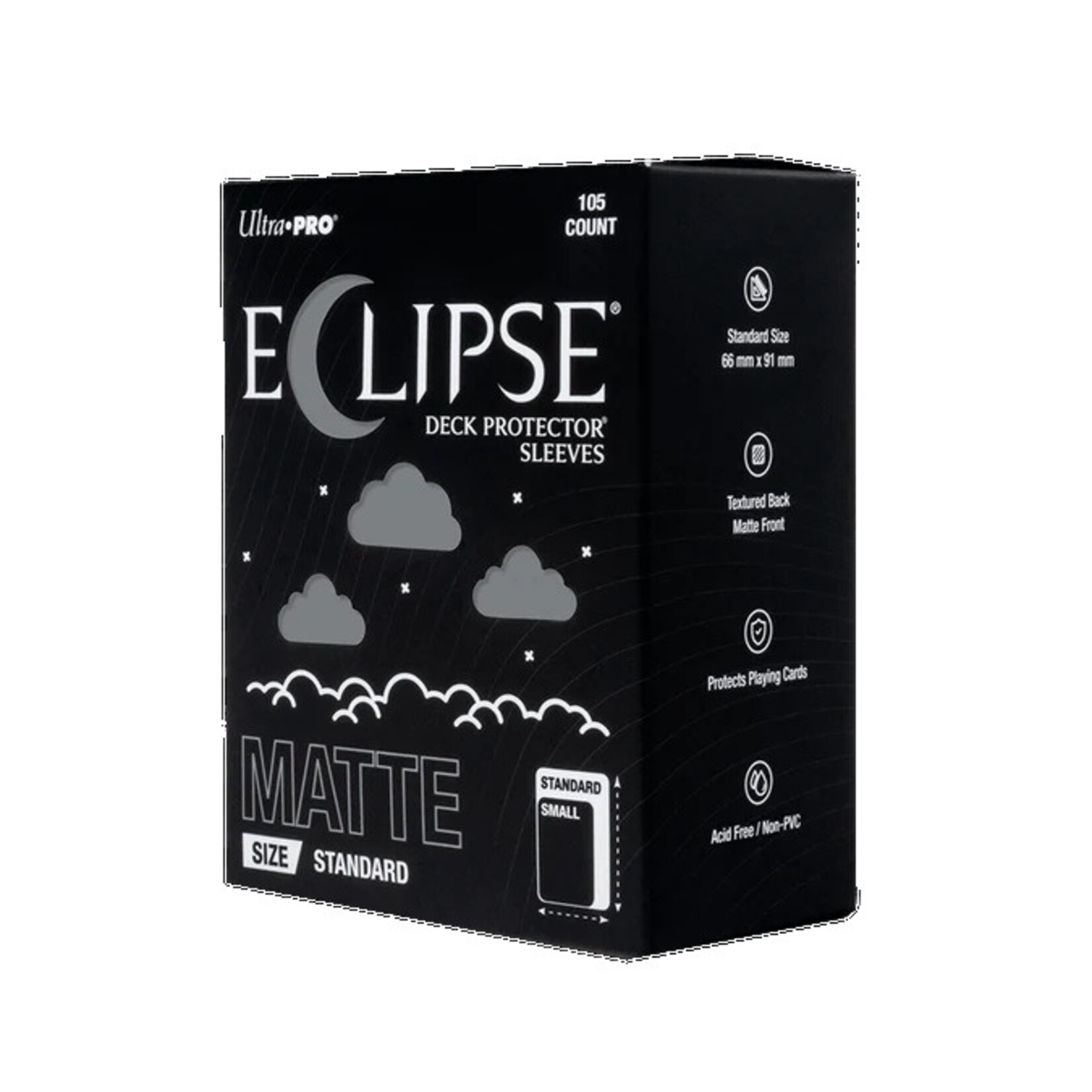 Ultra Pro Eclipse Matte Sleeves: Smoke Grey 105 count
