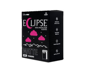 hot pink card sleeves Dragon Shield Jap - Matte Diamnd Box count pack *Cards not included. (100-Pack) Ultra Pro Eclipse PRO