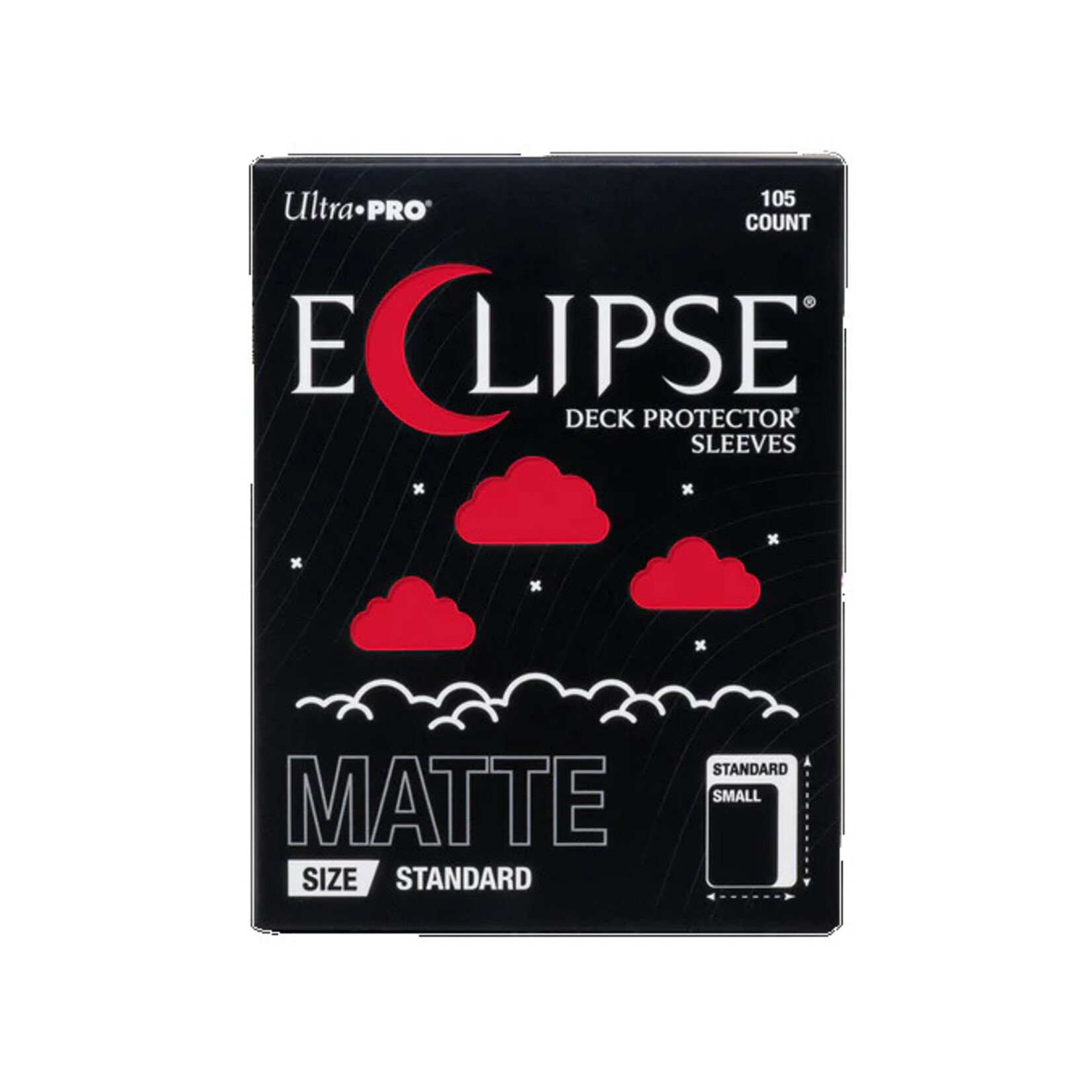 Ultra Pro Eclipse Matte Sleeves: Apple Red 105 count