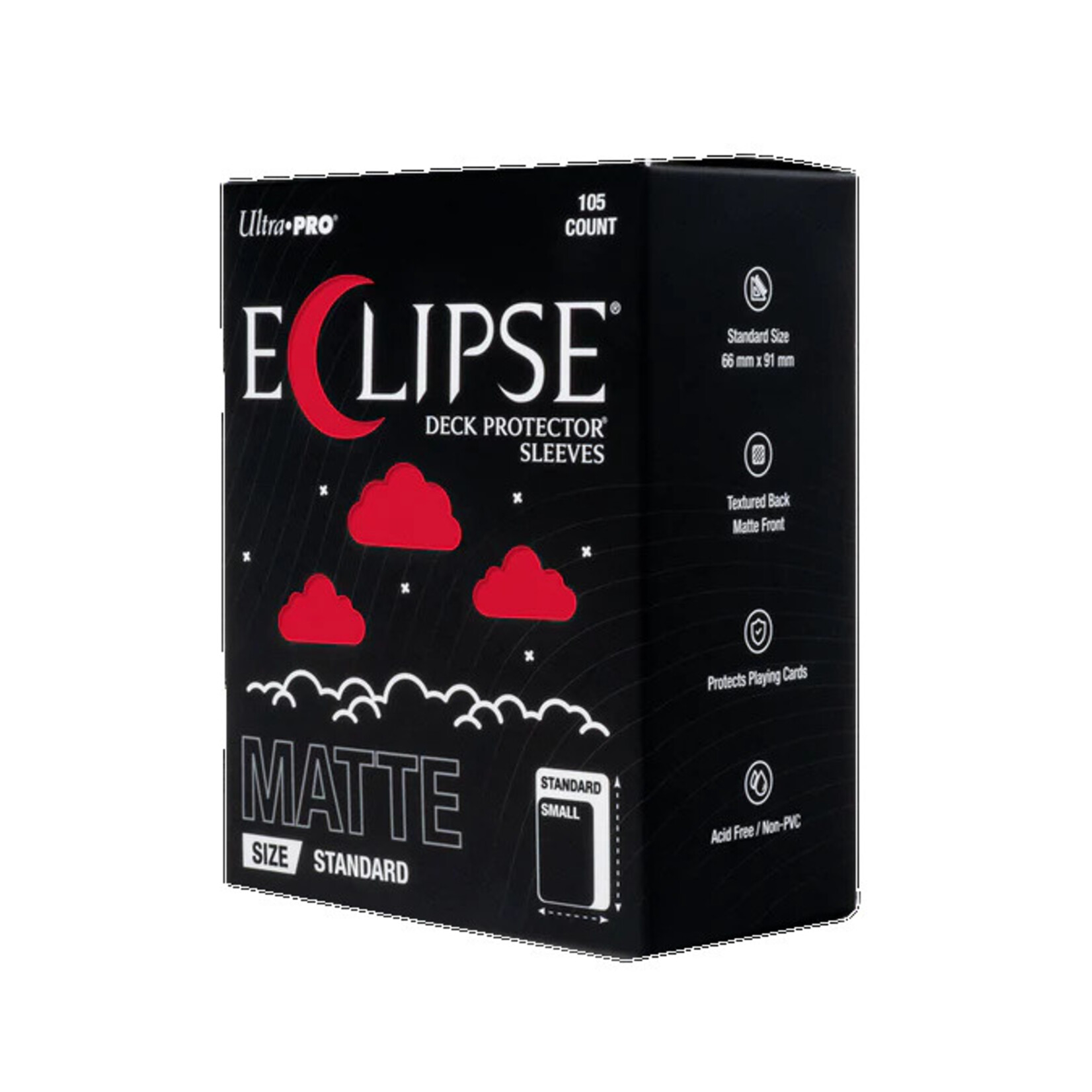 Ultra Pro Eclipse Matte Sleeves: Apple Red 105 count