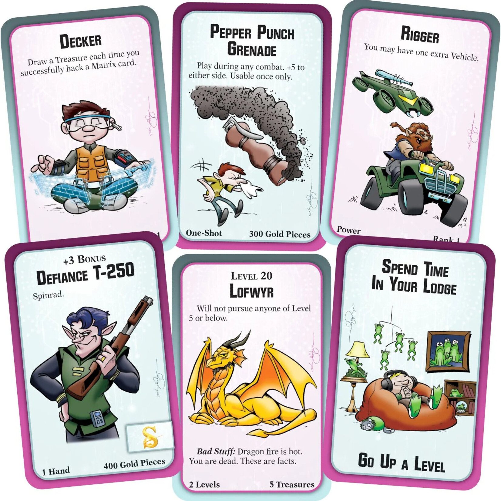 The OP Games Munchkin Shadowrun