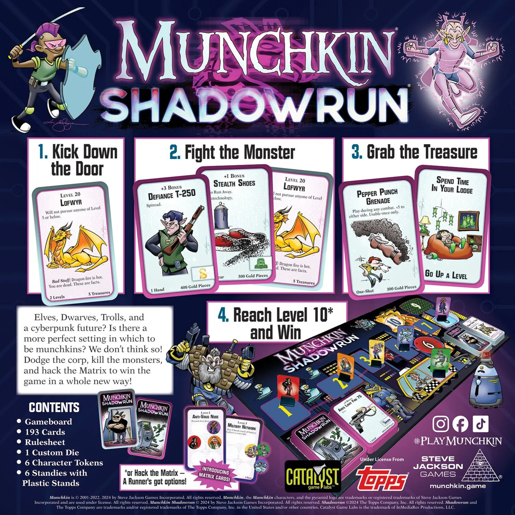 The OP Games Munchkin Shadowrun