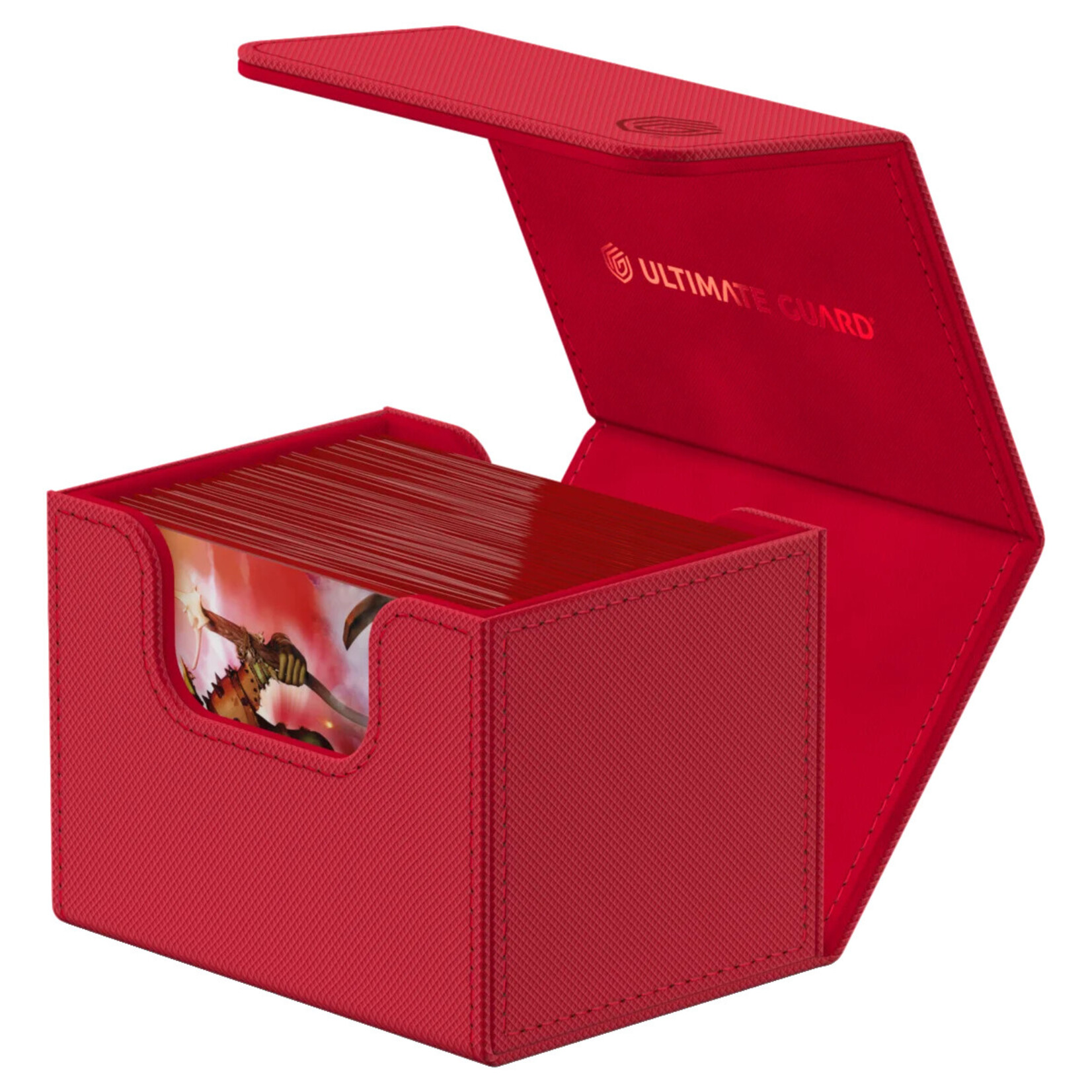 Ultimate Guard Deck Case 100+ Sidewinder Monocolor Red