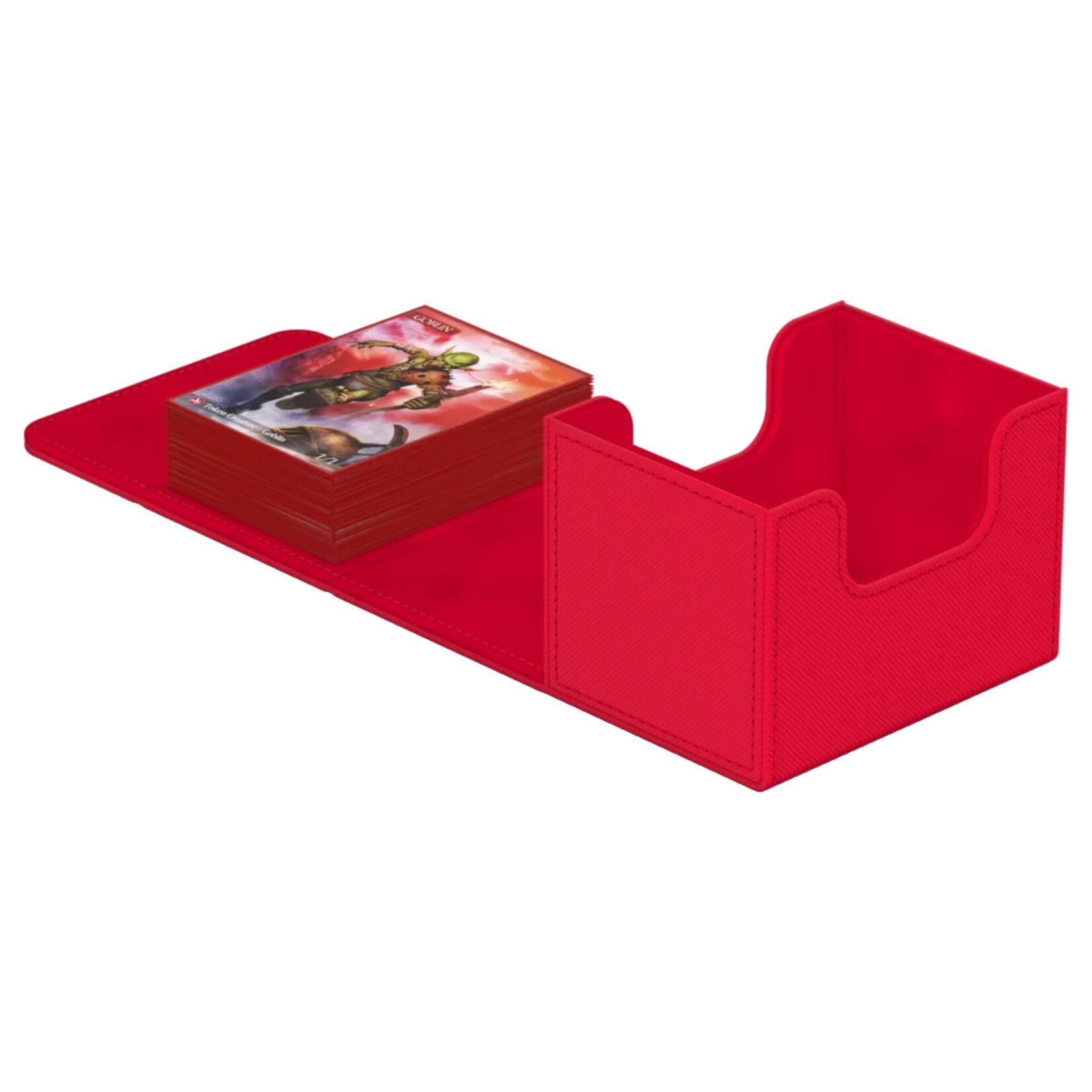 Ultimate Guard Deck Case 100+ Sidewinder Monocolor Red
