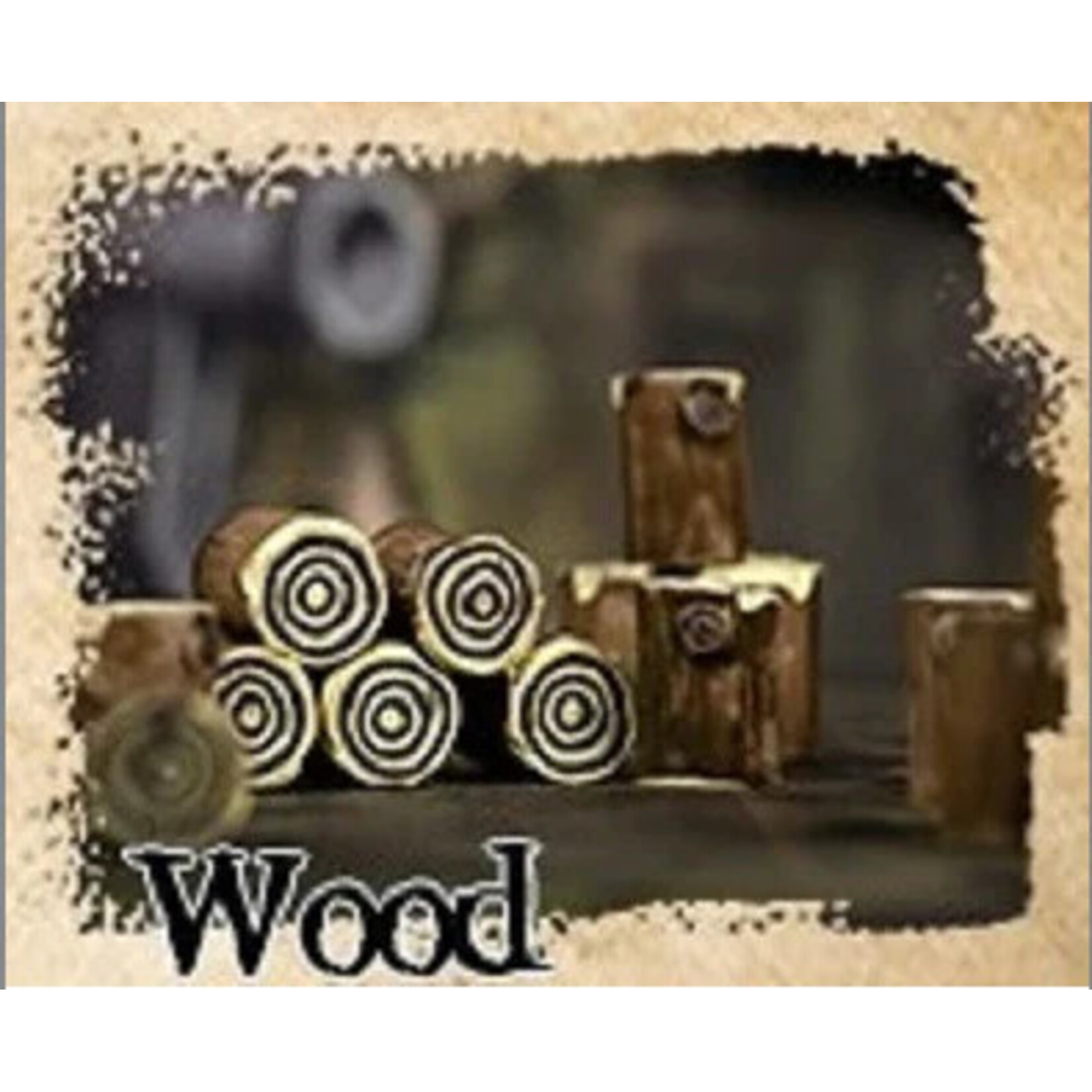 Mayday Games Board Game Upgrade: Wood - Painted Resin 10-pack Resource Tokens