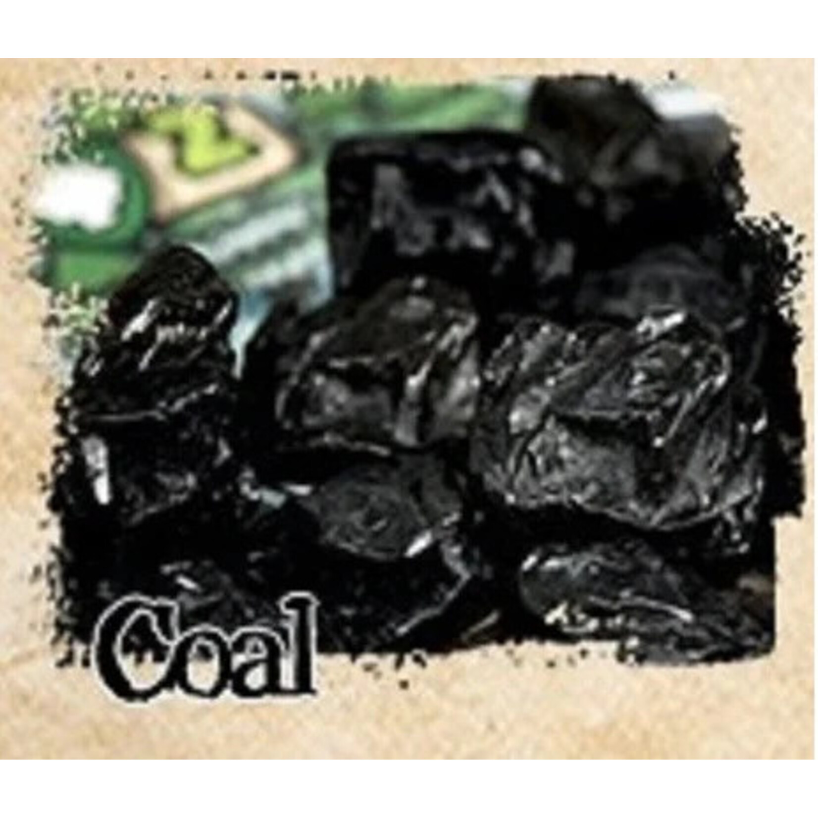 Mayday Games Board Game Upgrade: Coal - Painted Resin 10-pack Resource Tokens