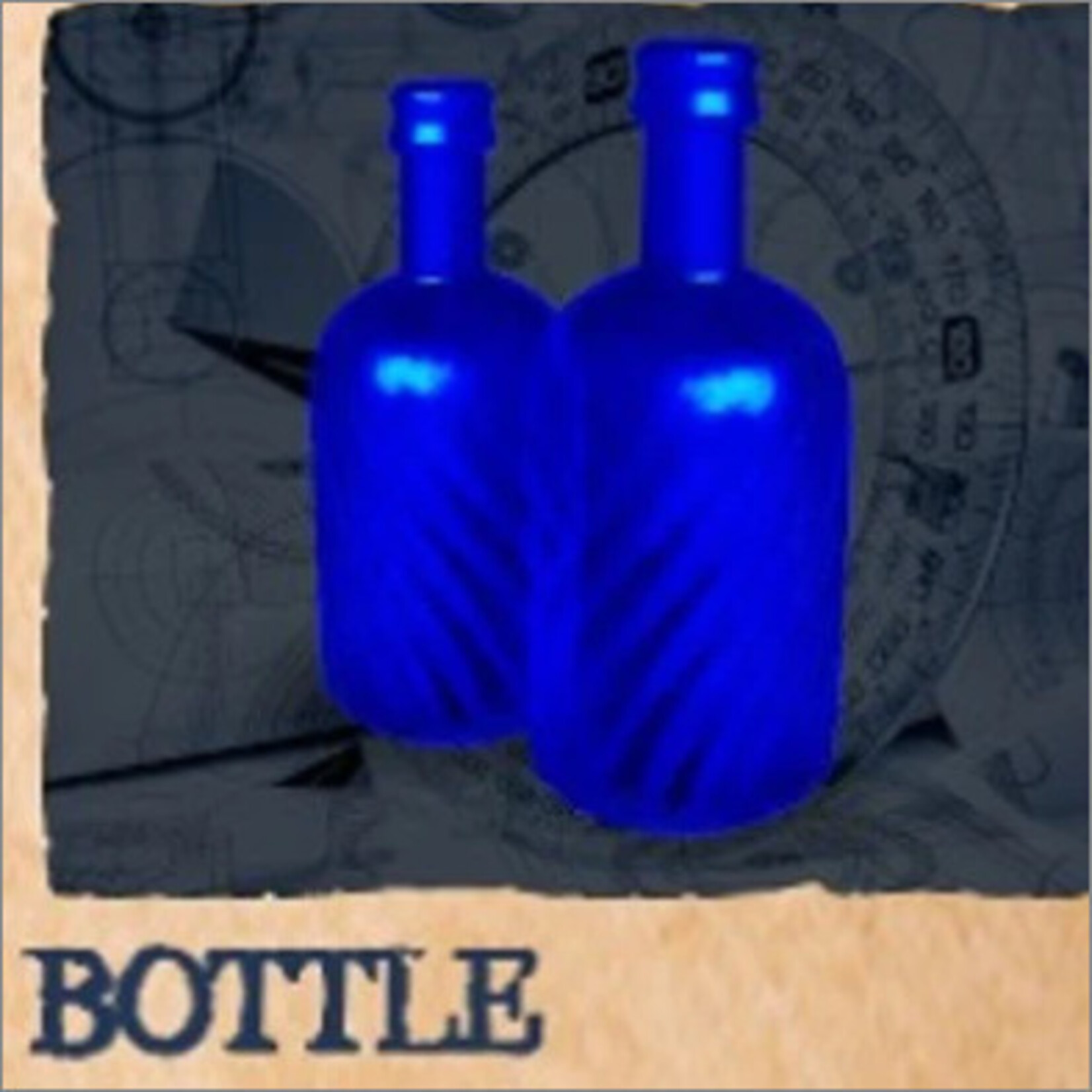Mayday Games Board Game Upgrade: Blue Bottle - Painted Resin 10-pack Resource Tokens