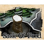 Mayday Games Board Game Upgrade: Sack of Food - Painted Resin 10-pack Resource Tokens
