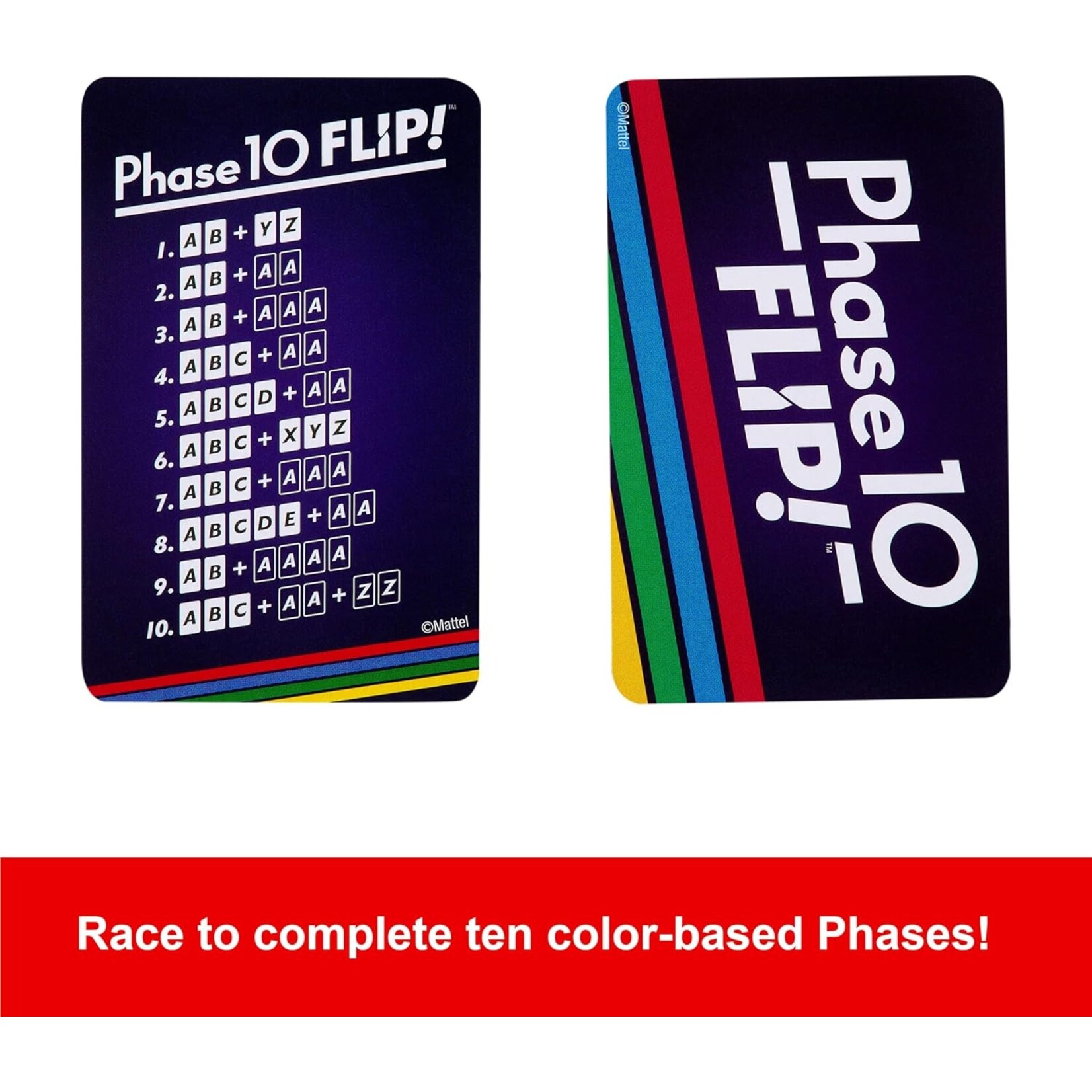Mattel Games Phase 10 Flip!